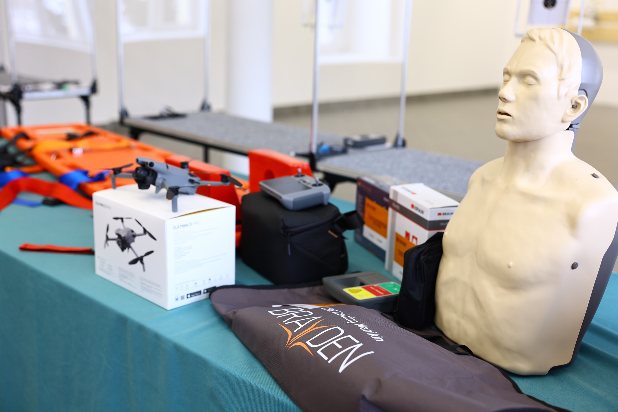 Obraz przedstawiający Klasy mundurowe ZS w Lubaczowie doposażone