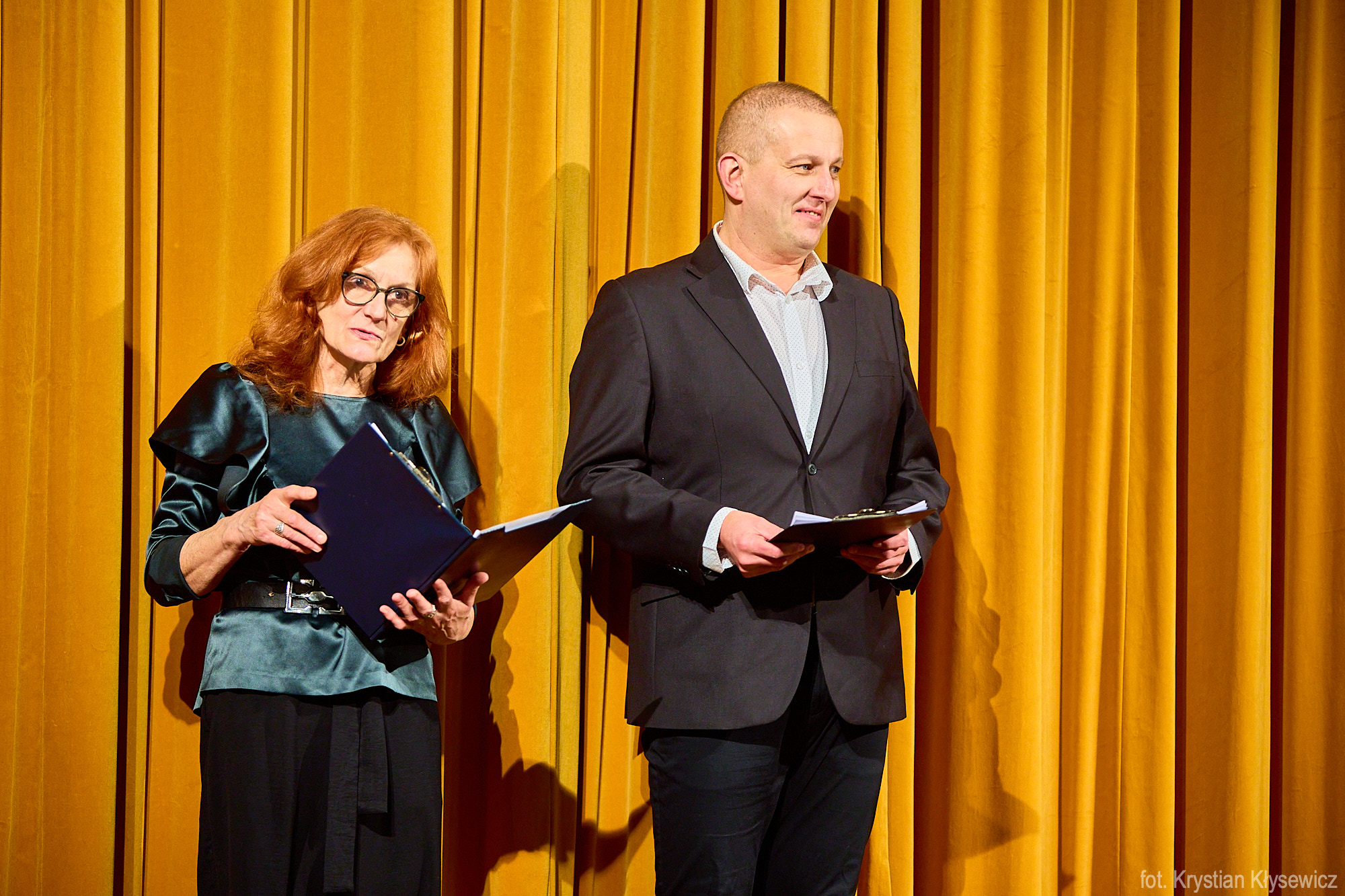 Obraz przedstawiający Biesiada Teatralna w Horyńcu-Zdroju oficjalnie otwarta