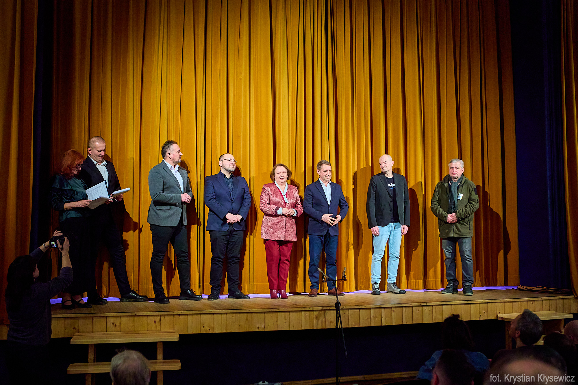 Obraz przedstawiający Biesiada Teatralna w Horyńcu-Zdroju oficjalnie otwarta