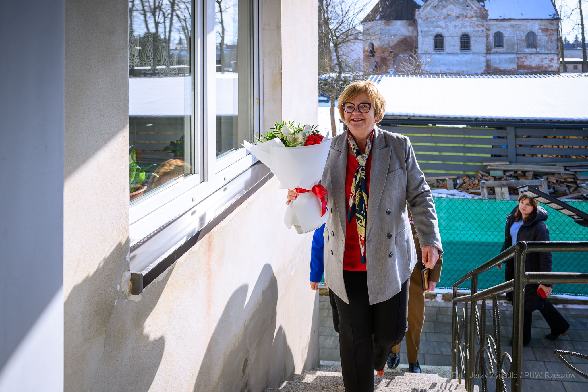 Obraz przedstawiający Niezwykły jubileusz - porucznik Tadeusz Bystrzycki świętował 102. urodziny