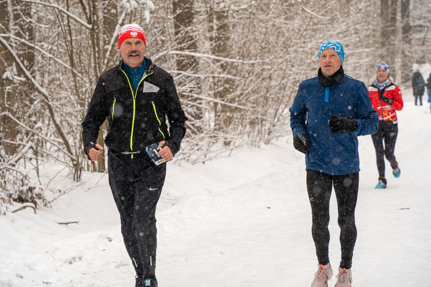 Obraz przedstawiający Sportowe emocje w zimowych warunkach - XI Trail Półmaraton i X Nordic Walking