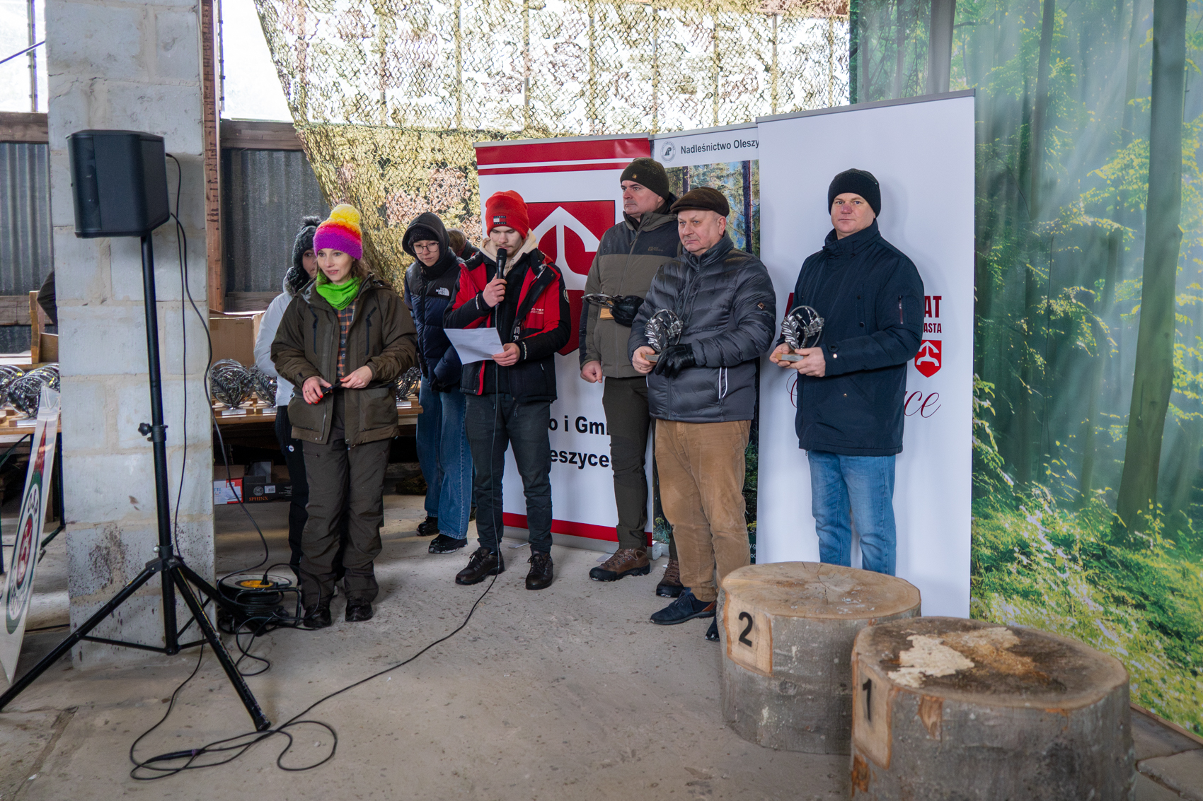 Obraz przedstawiający Sportowe emocje w zimowych warunkach - XI Trail Półmaraton i X Nordic Walking
