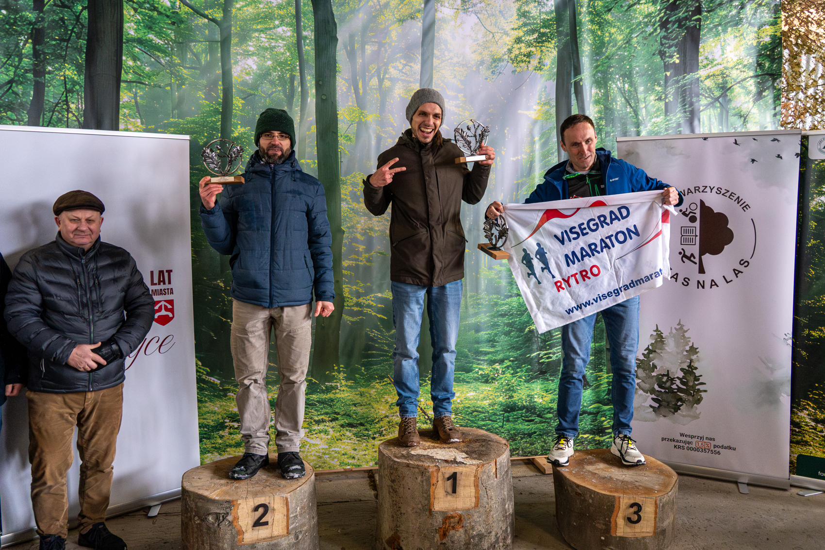 Obraz przedstawiający Sportowe emocje w zimowych warunkach - XI Trail Półmaraton i X Nordic Walking