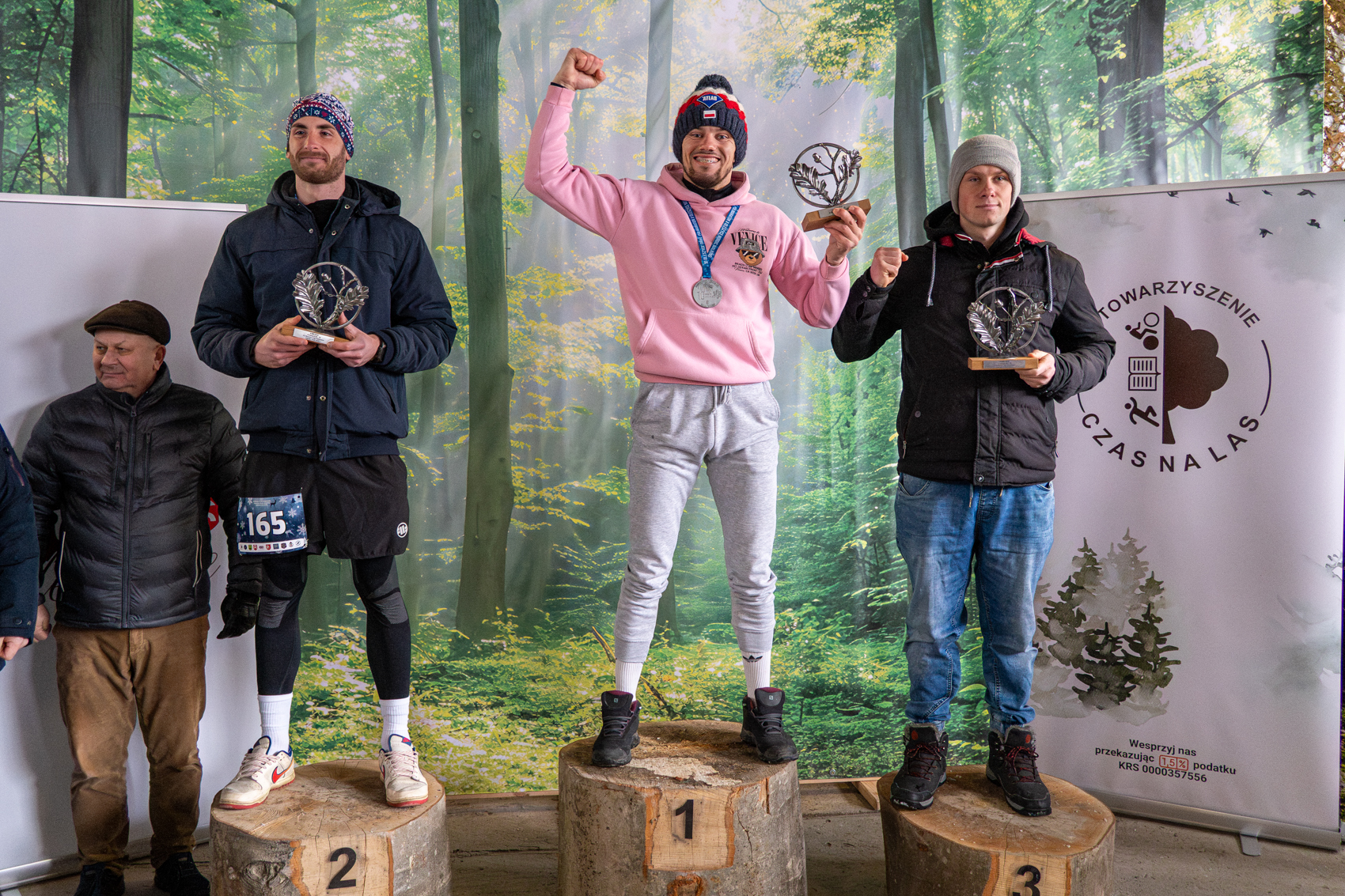 Obraz przedstawiający Sportowe emocje w zimowych warunkach - XI Trail Półmaraton i X Nordic Walking