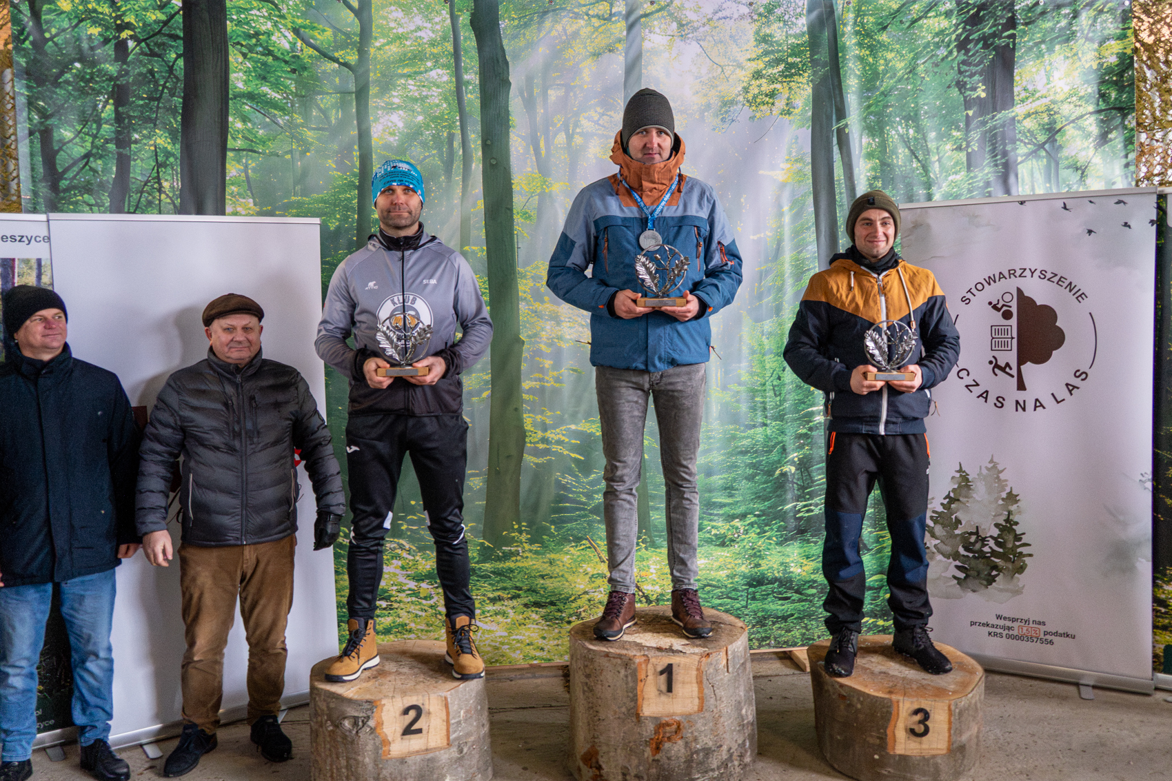 Obraz przedstawiający Sportowe emocje w zimowych warunkach - XI Trail Półmaraton i X Nordic Walking