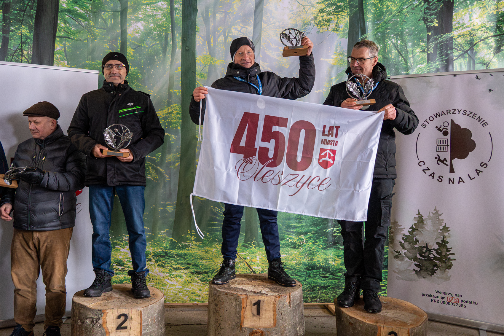 Obraz przedstawiający Sportowe emocje w zimowych warunkach - XI Trail Półmaraton i X Nordic Walking