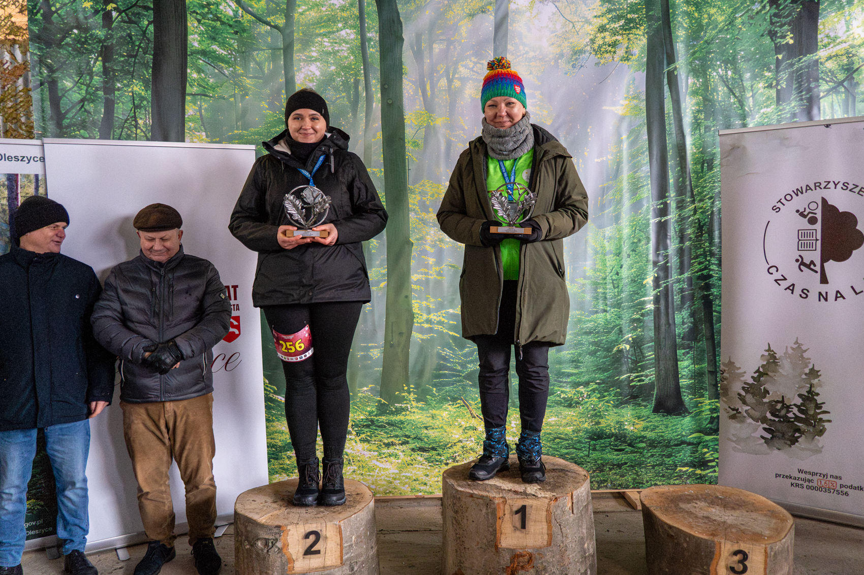 Obraz przedstawiający Sportowe emocje w zimowych warunkach - XI Trail Półmaraton i X Nordic Walking