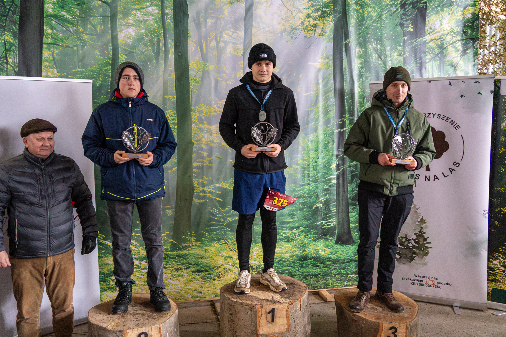 Obraz przedstawiający Sportowe emocje w zimowych warunkach - XI Trail Półmaraton i X Nordic Walking