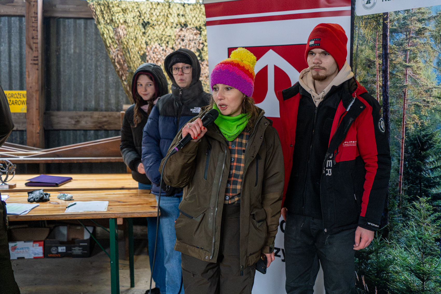 Obraz przedstawiający Sportowe emocje w zimowych warunkach - XI Trail Półmaraton i X Nordic Walking