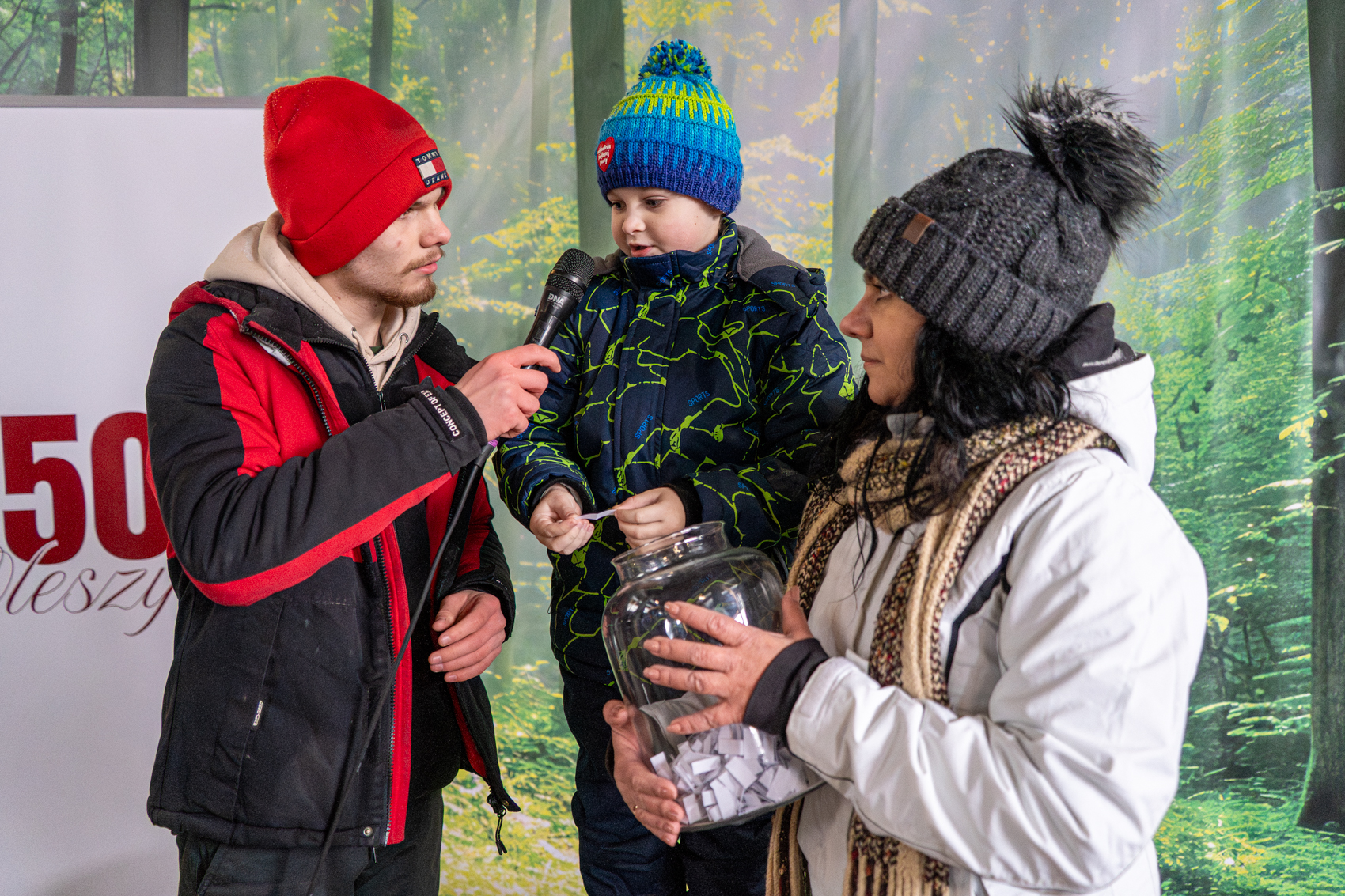 Obraz przedstawiający Sportowe emocje w zimowych warunkach - XI Trail Półmaraton i X Nordic Walking