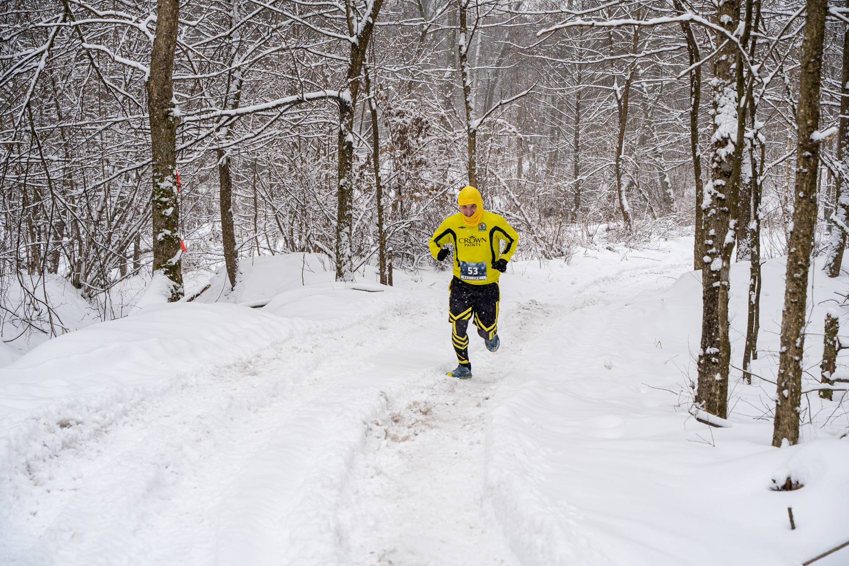 Obraz przedstawiający Sportowe emocje w zimowych warunkach - XI Trail Półmaraton i X Nordic Walking