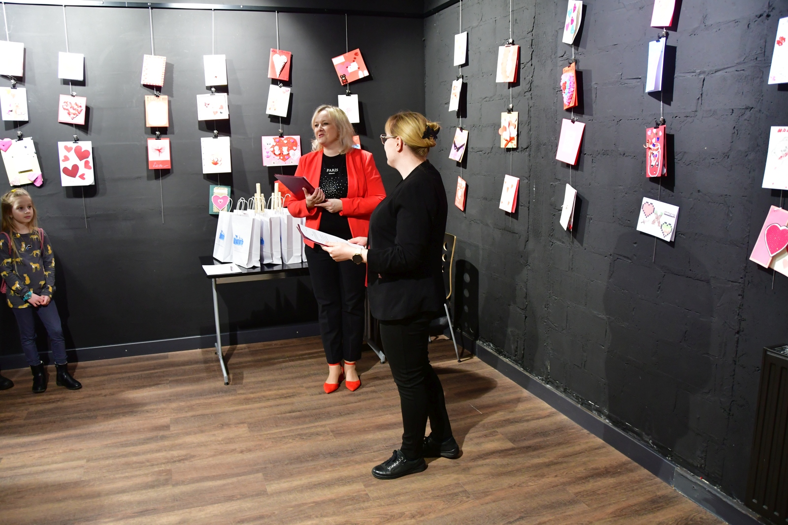 Obraz przedstawiający MDK Lubaczów: Wybrano najpiękniejsze Kartki Walentynkowe 