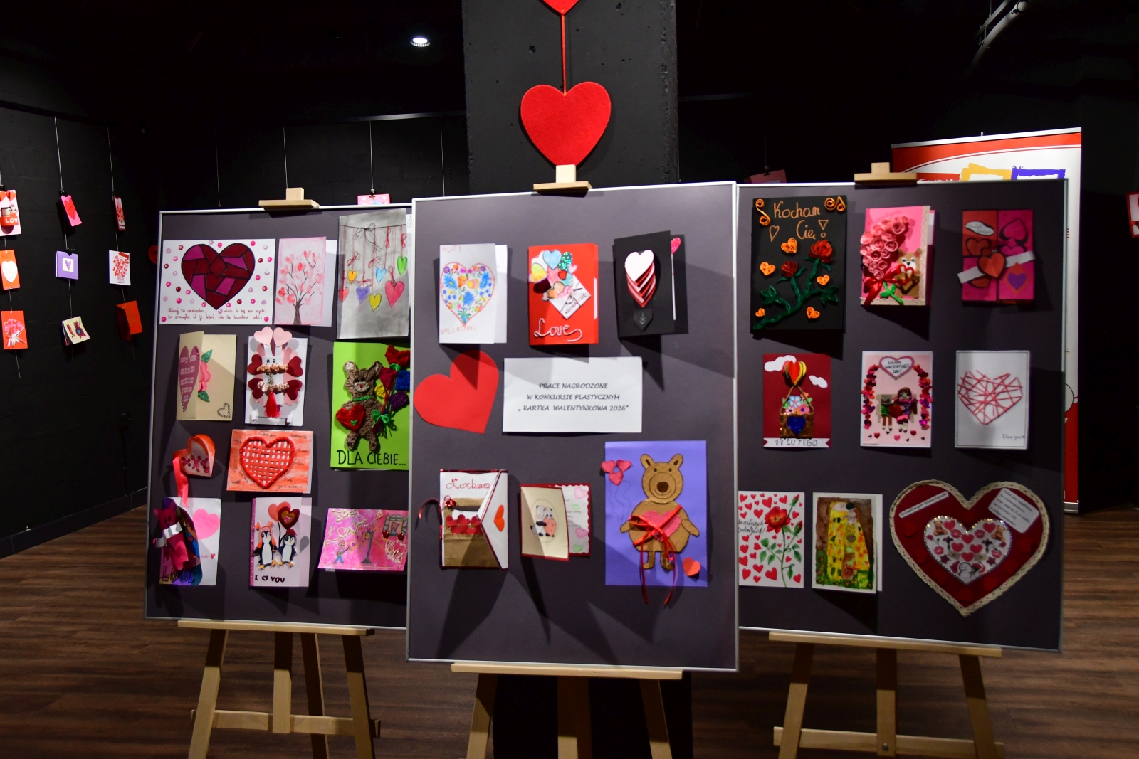 Obraz przedstawiający MDK Lubaczów: Wybrano najpiękniejsze Kartki Walentynkowe 