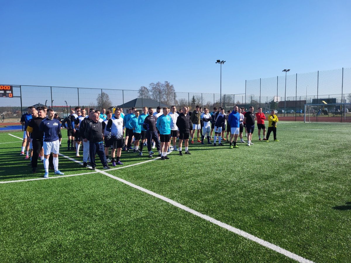 Obraz przedstawiający Straż Graniczna zwycięzcą Turnieju Służb Mundurowych o puchar Wójta Gminy Lubaczów