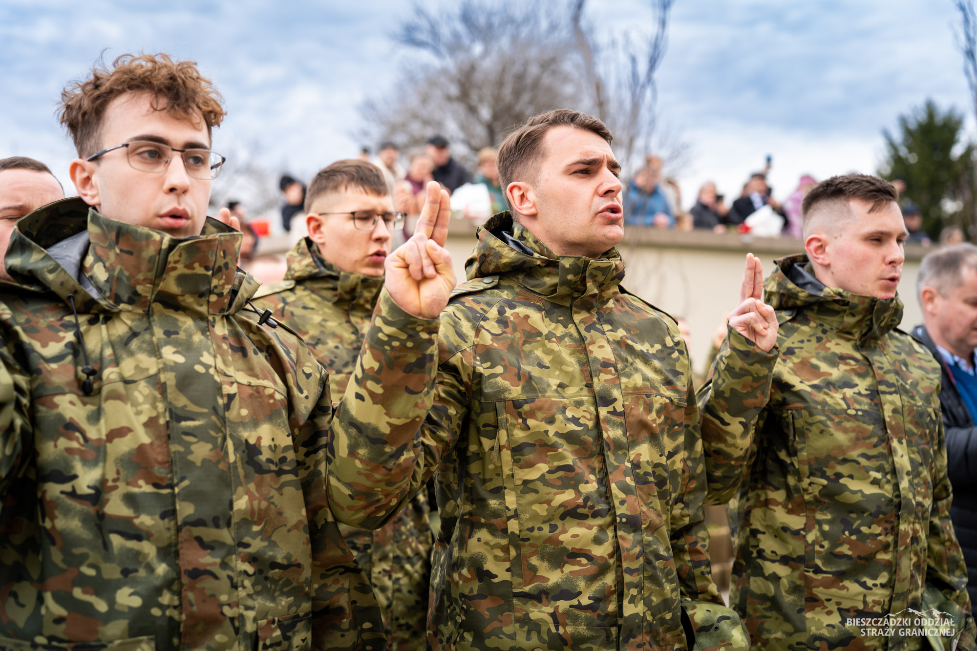 Obraz przedstawiający Nowi funkcjonariusze w szeregach Straży Granicznej [ZDJĘCIA]