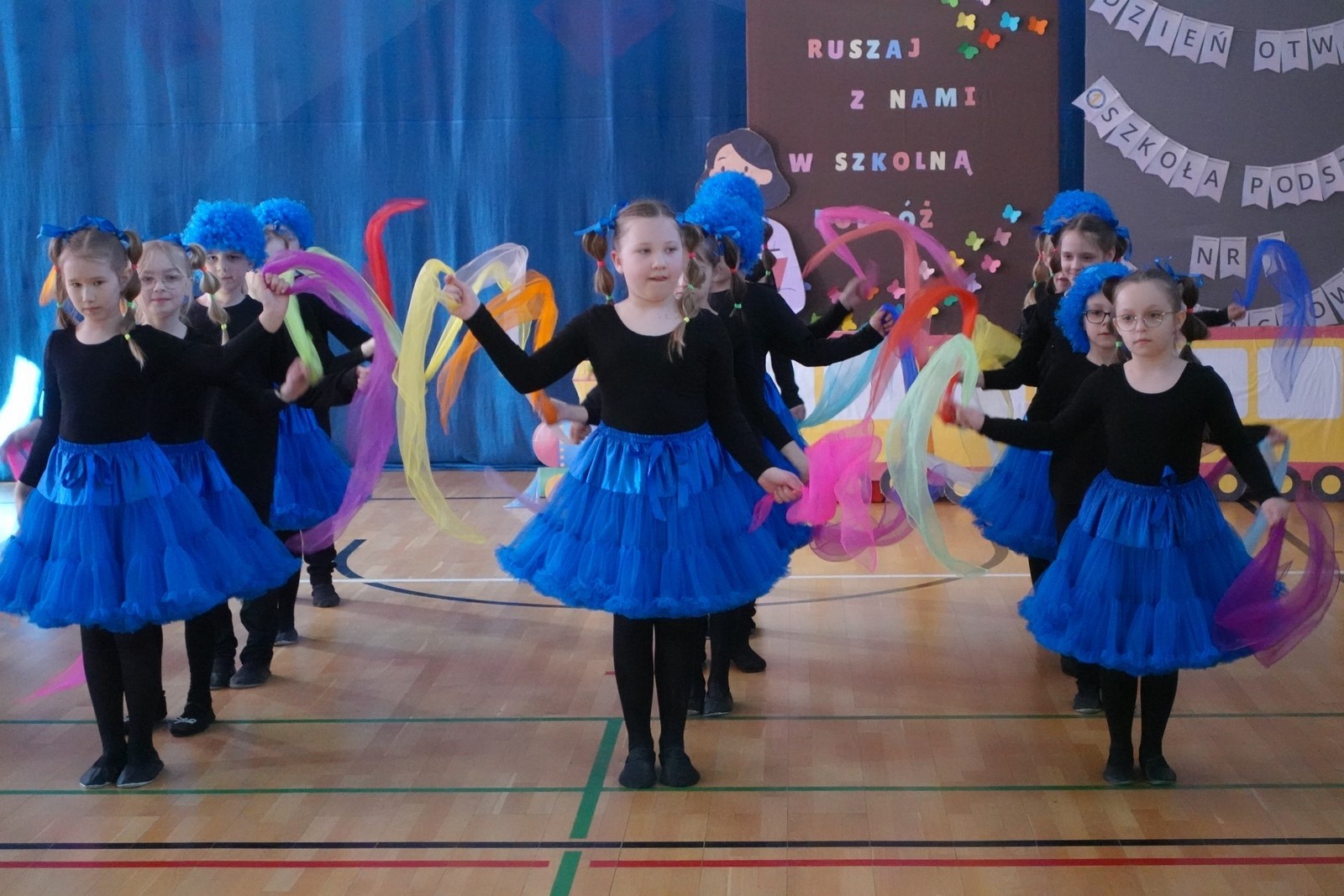 Obraz przedstawiający Dzień Otwarty w SP nr 1 w Lubaczowie