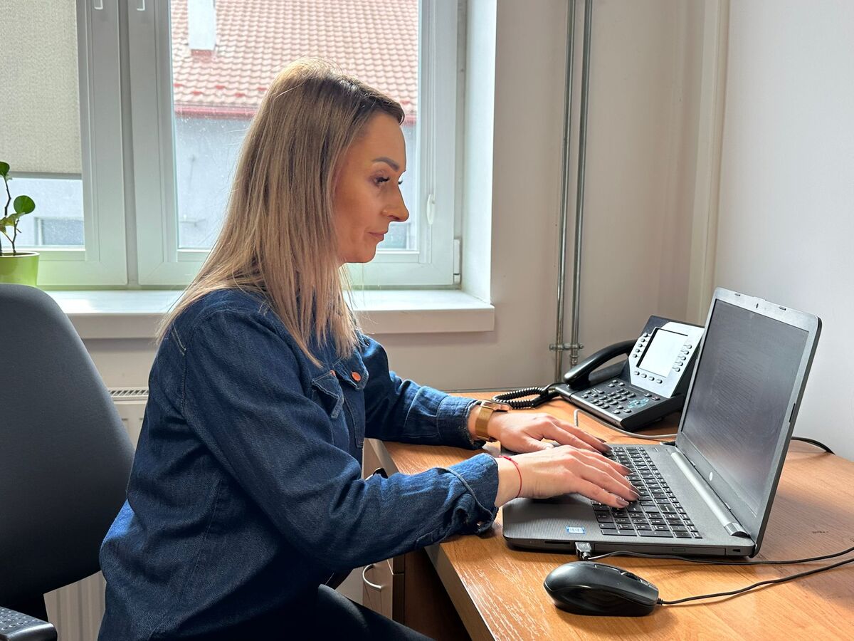 Obraz przedstawiający Dzień Kobiet w lubaczowskiej komendzie [ZDJĘCIA]