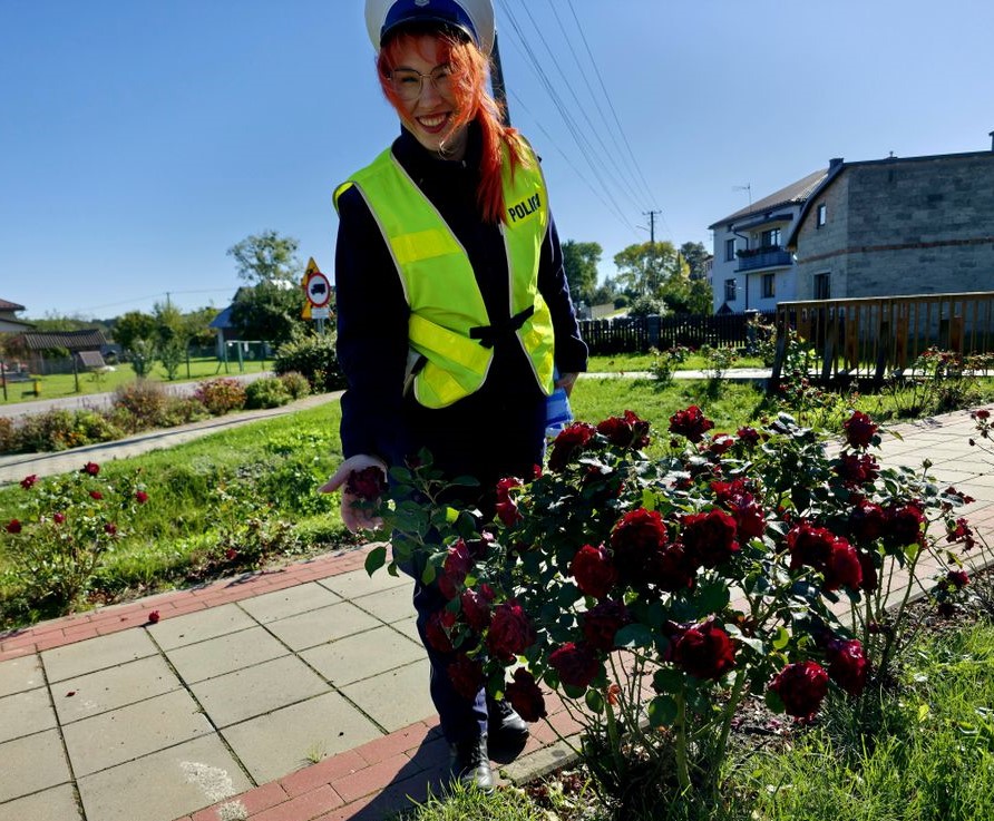 Obraz przedstawiający Dzień Kobiet w lubaczowskiej komendzie [ZDJĘCIA]