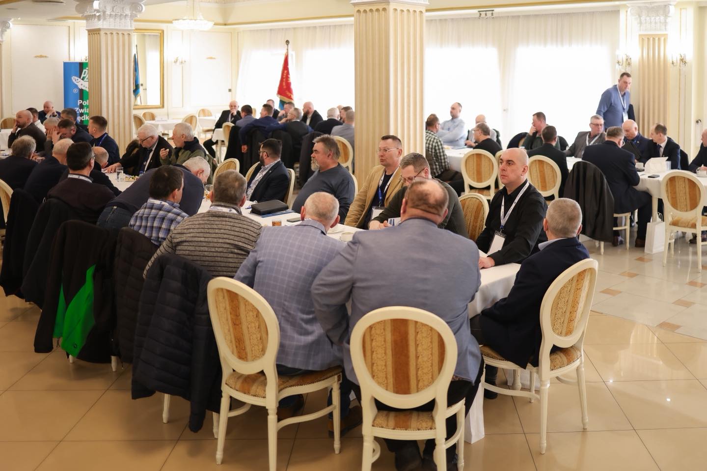 Obraz przedstawiający Wędkarze z powiatu lubaczowskiego we władzach przemyskiego Okręgu PZW