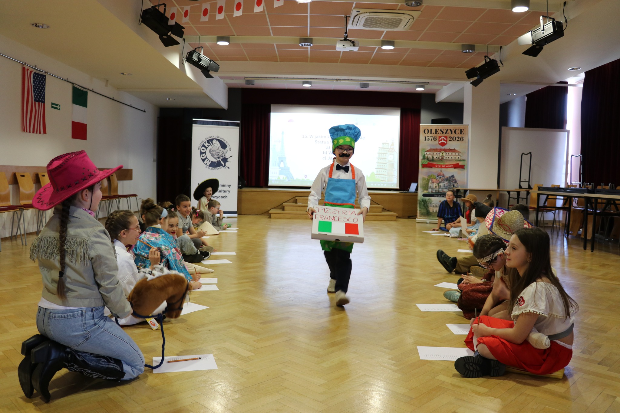 Obraz przedstawiający Ferie, które pachniały światem – międzynarodowa przygoda w MGOK w Oleszycach