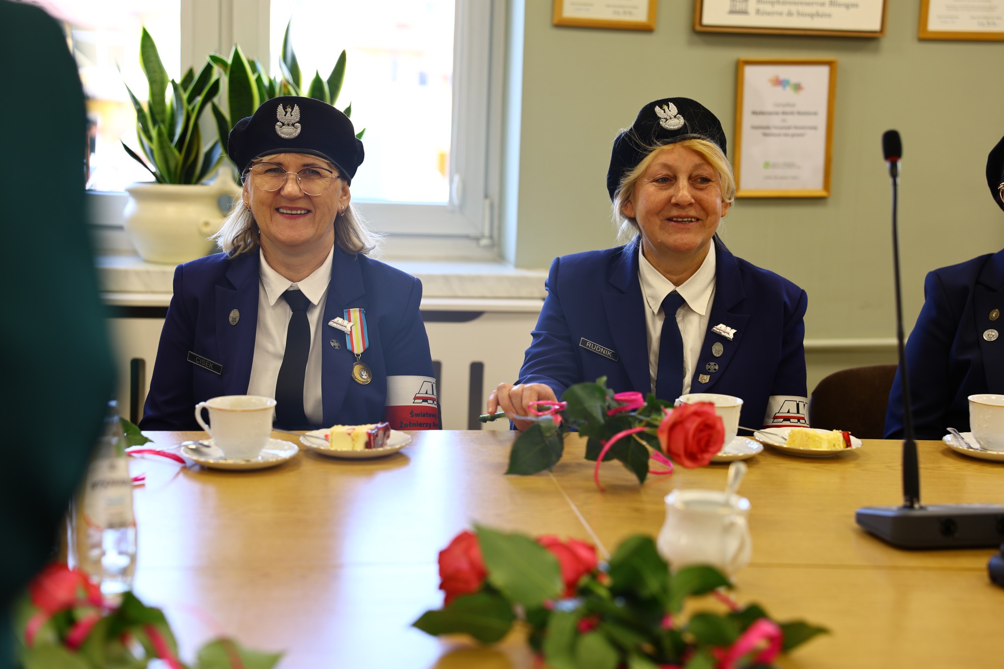Obraz przedstawiający Wyjątkowe spotkanie z okazji Dnia Kobiet w Starostwie Powiatowym w Lubaczowie