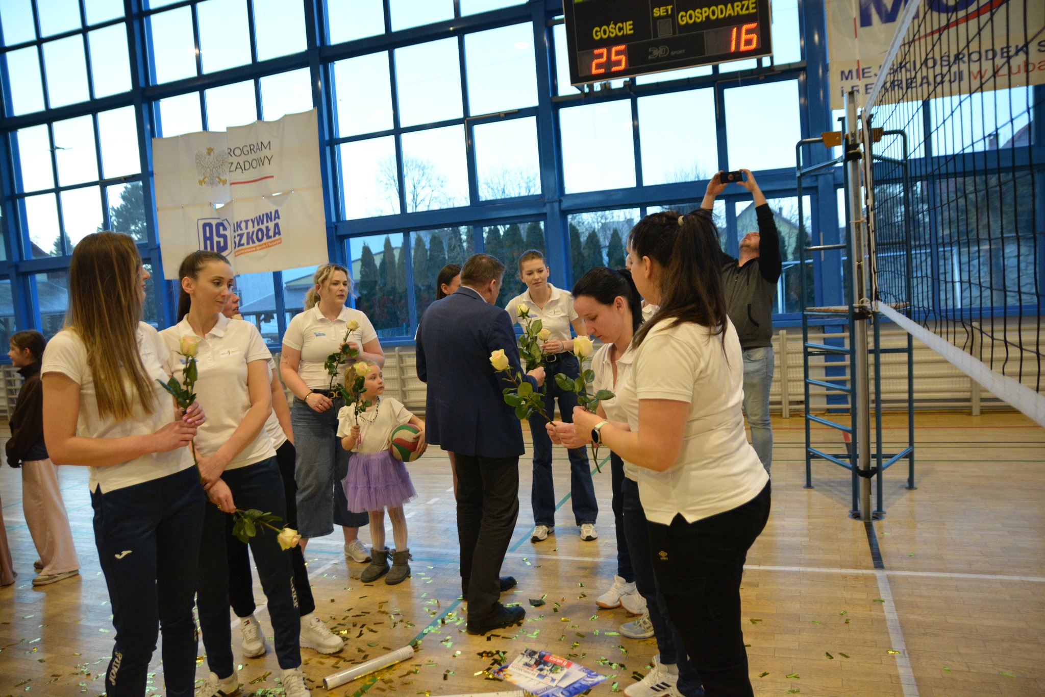 Obraz przedstawiający ALPS Lubaczów: PB Lubaczów mistrzem siatkarskich rozgrywek