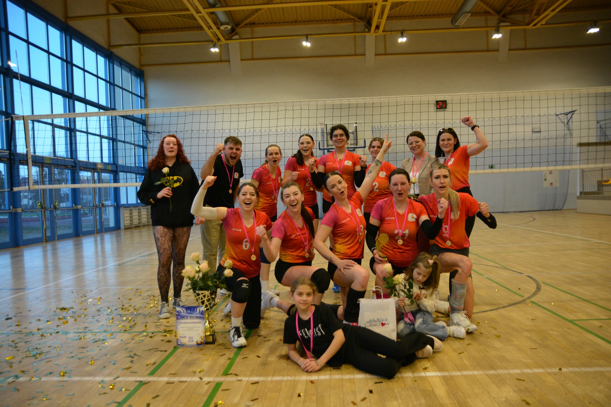 Obraz przedstawiający ALPS Lubaczów: PB Lubaczów mistrzem siatkarskich rozgrywek