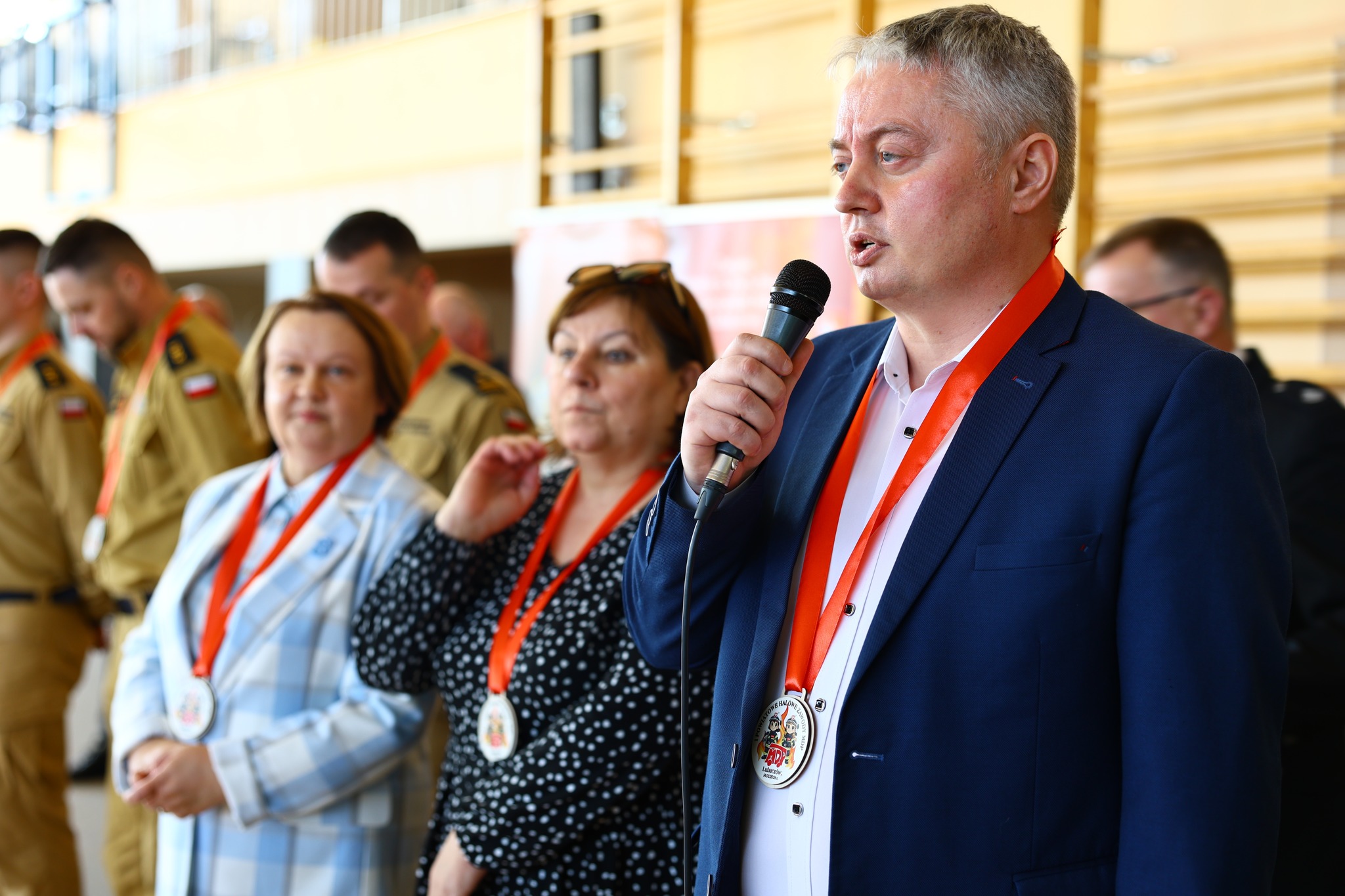 Obraz przedstawiający Młodzi strażacy rywalizowali w Lubaczowie. Za nami zawody sportowo-pożarnicze