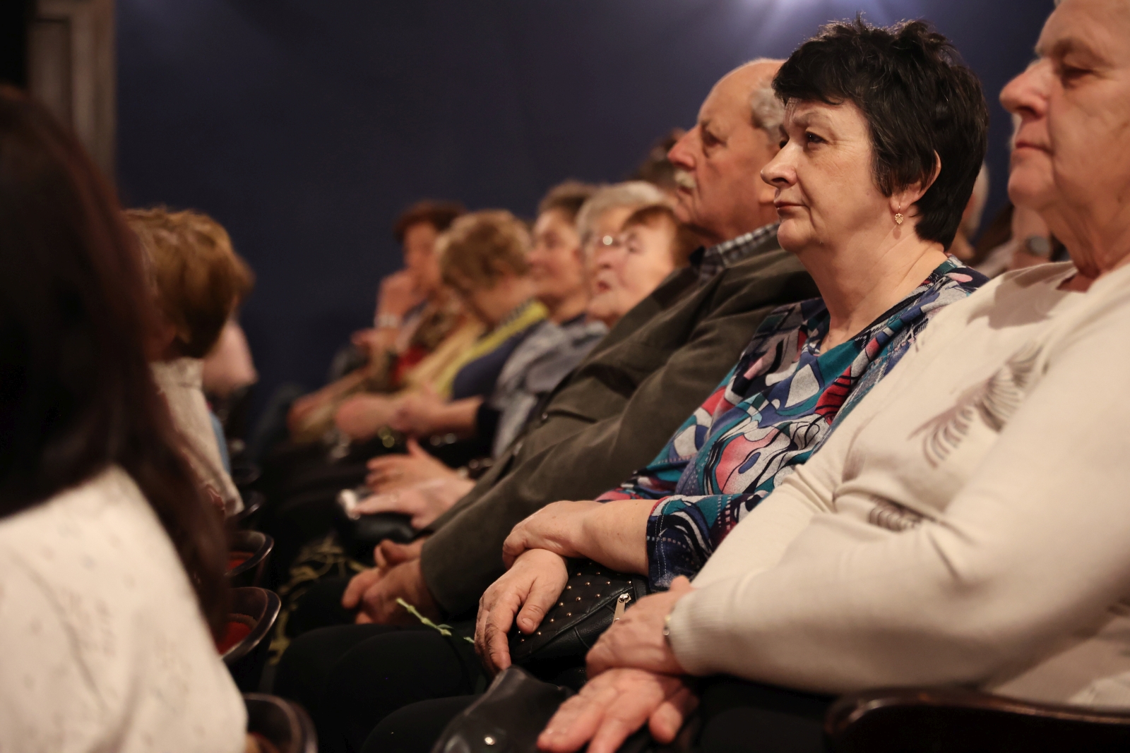 Obraz przedstawiający Gminny Dzień Kobiet w Horyńcu-Zdroju. Muzyczne życzenia dla pań
