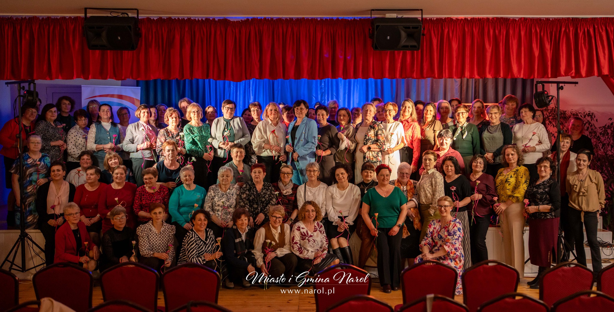 Obraz przedstawiający Wyjątkowe spotkanie z okazji Dnia Kobiet w Narolu [ZDJĘCIA]