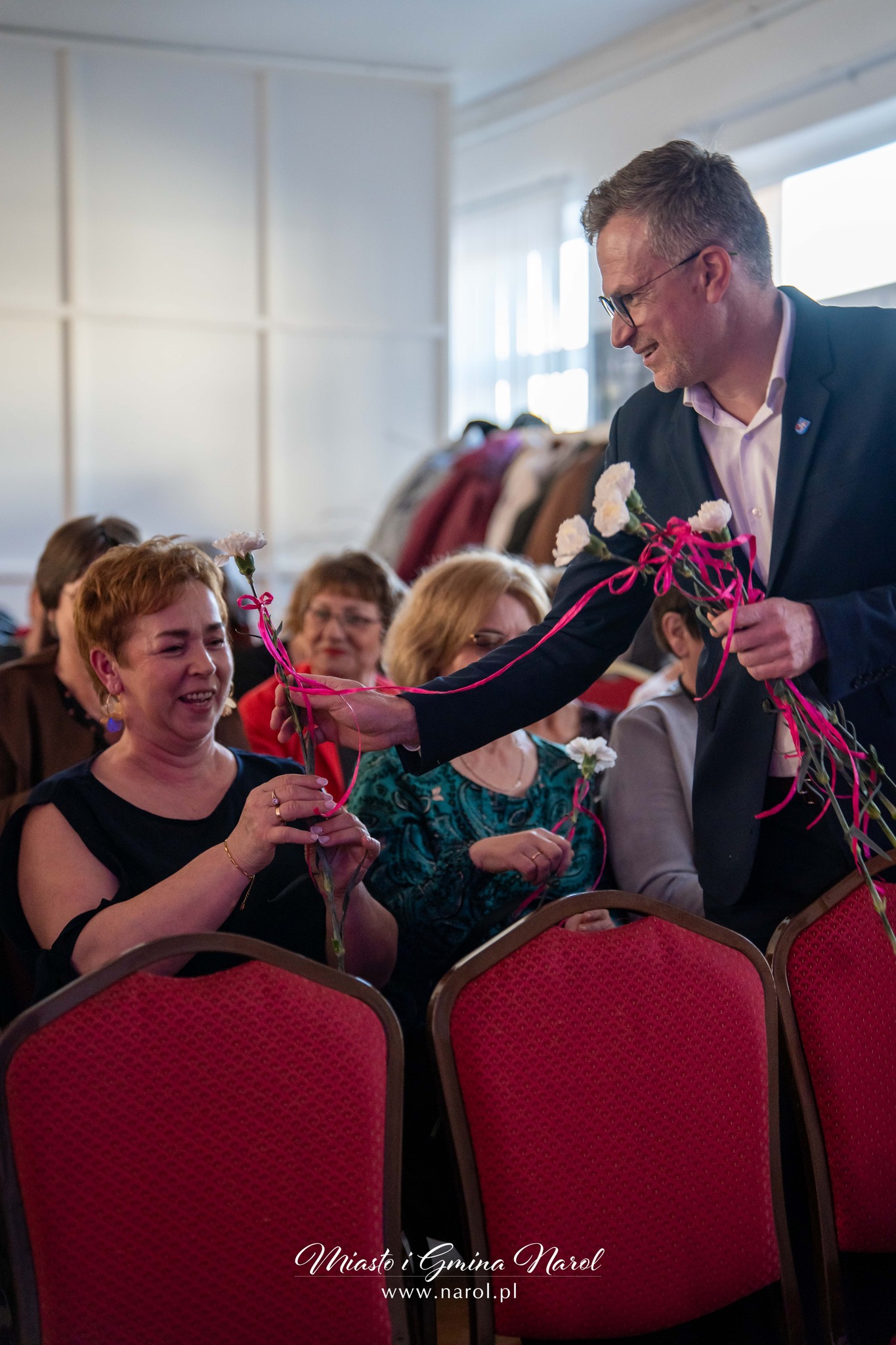 Obraz przedstawiający Wyjątkowe spotkanie z okazji Dnia Kobiet w Narolu [ZDJĘCIA]