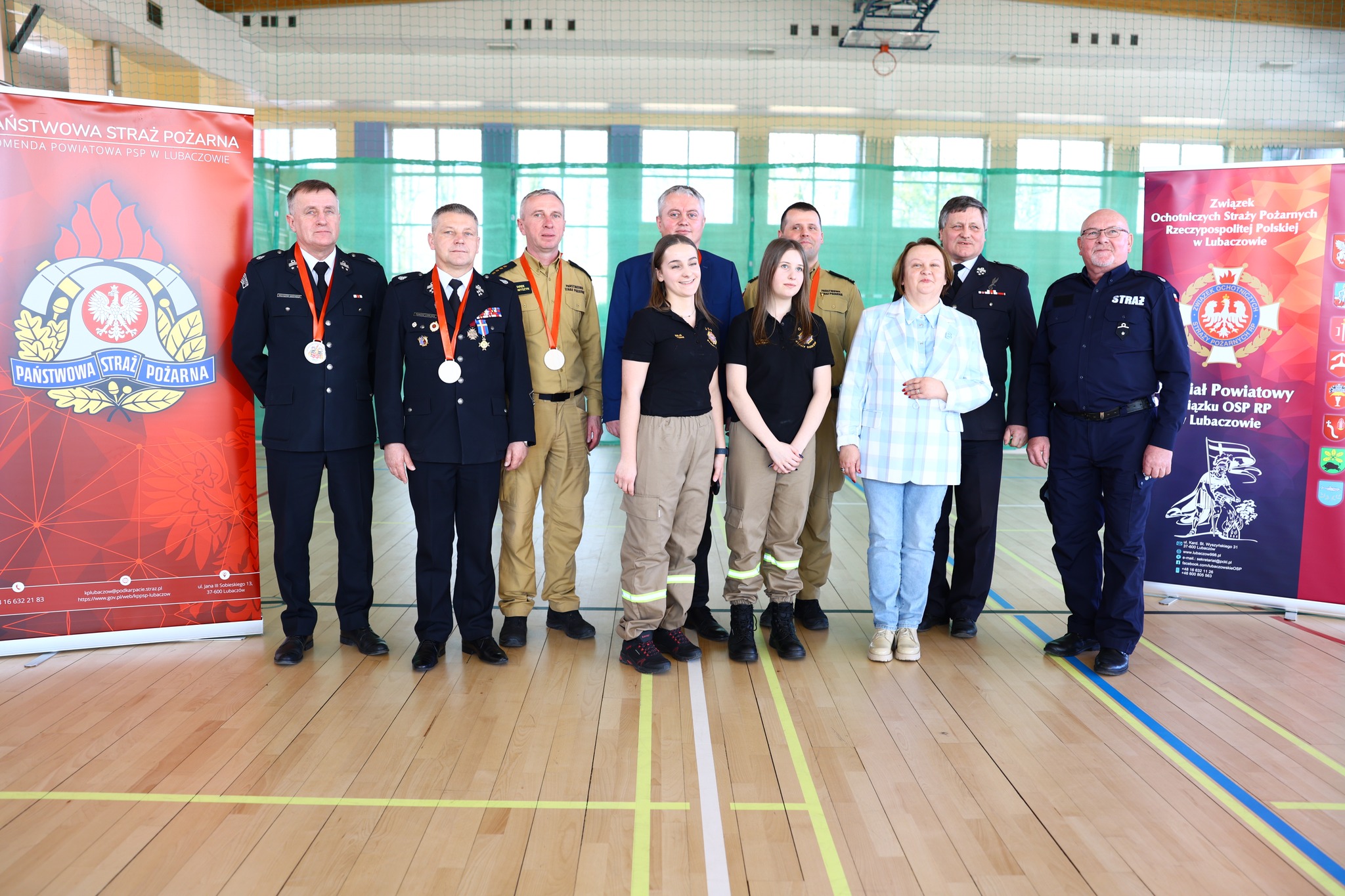 Obraz przedstawiający Młodzi strażacy rywalizowali w Lubaczowie. Za nami zawody sportowo-pożarnicze