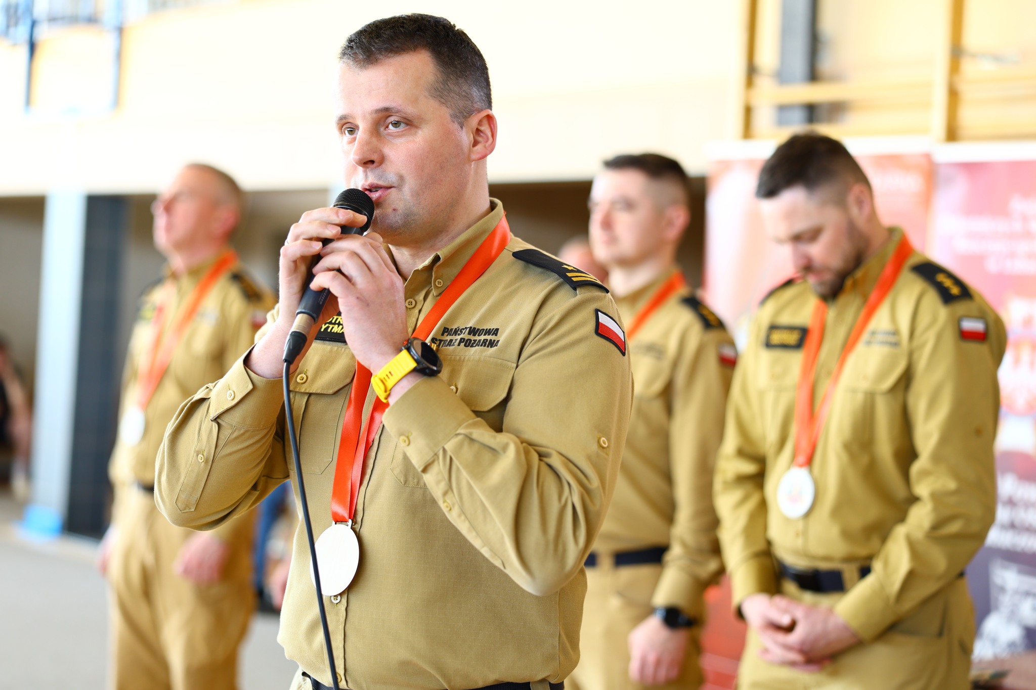 Obraz przedstawiający Młodzi strażacy rywalizowali w Lubaczowie. Za nami zawody sportowo-pożarnicze