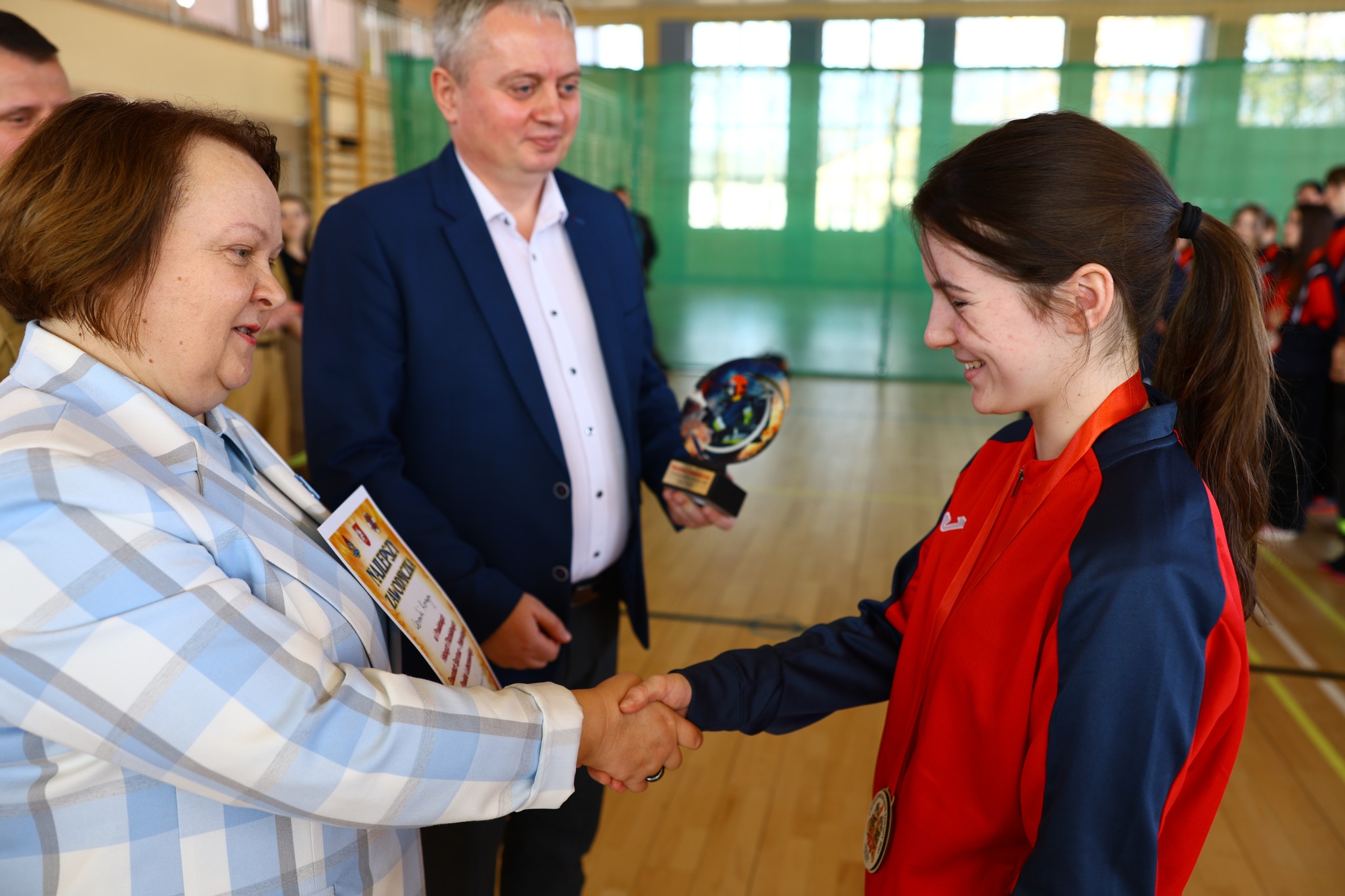 Obraz przedstawiający Młodzi strażacy rywalizowali w Lubaczowie. Za nami zawody sportowo-pożarnicze