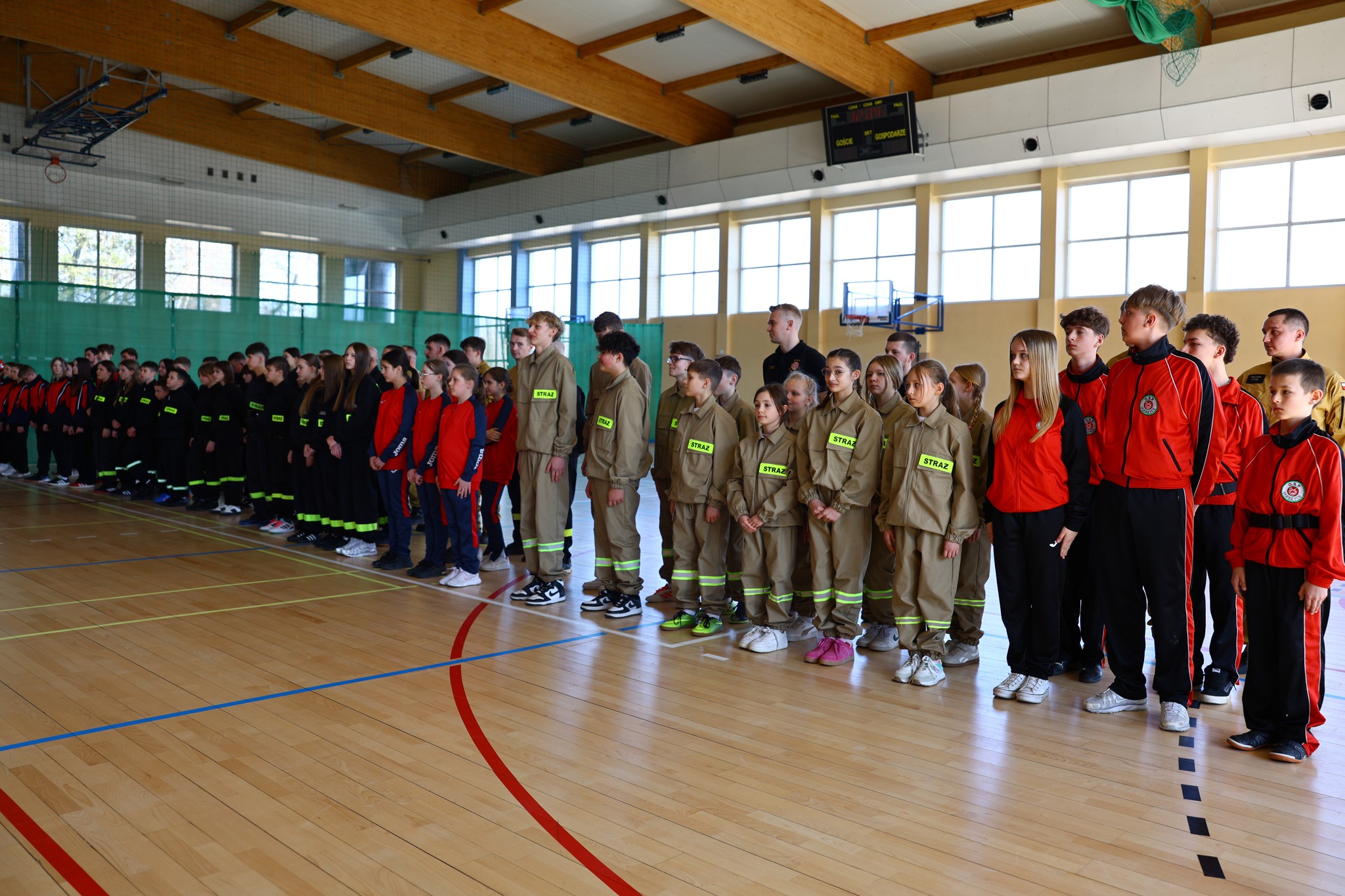 Obraz przedstawiający Młodzi strażacy rywalizowali w Lubaczowie. Za nami zawody sportowo-pożarnicze