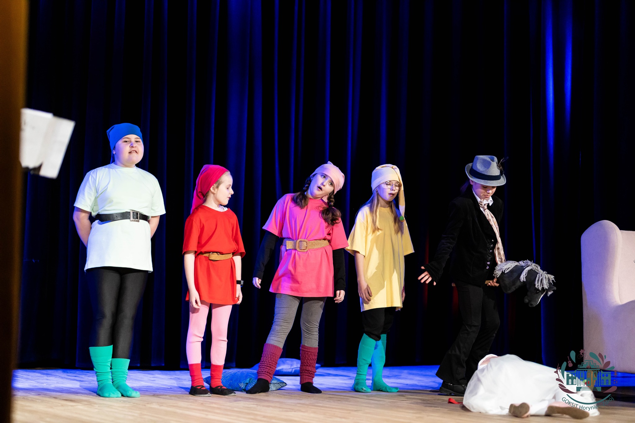 Obraz przedstawiający Pierwszy dzień wiosny w Horyńcu-Zdroju: Spektakle teatralne zamiast wagarów