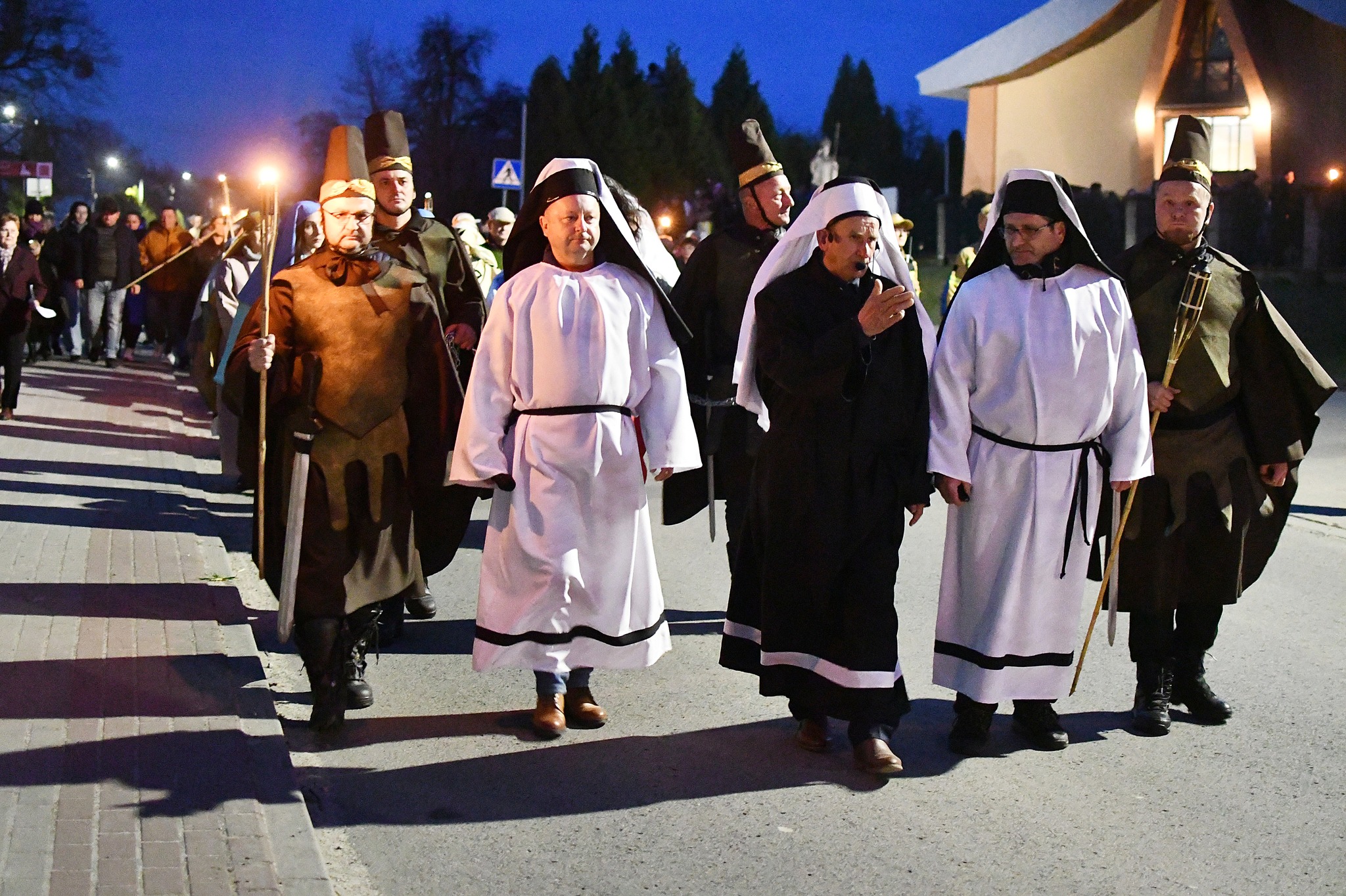 Obraz przedstawiający Misterium Męki Pańskiej w Łukawcu [FOTORELACJA]