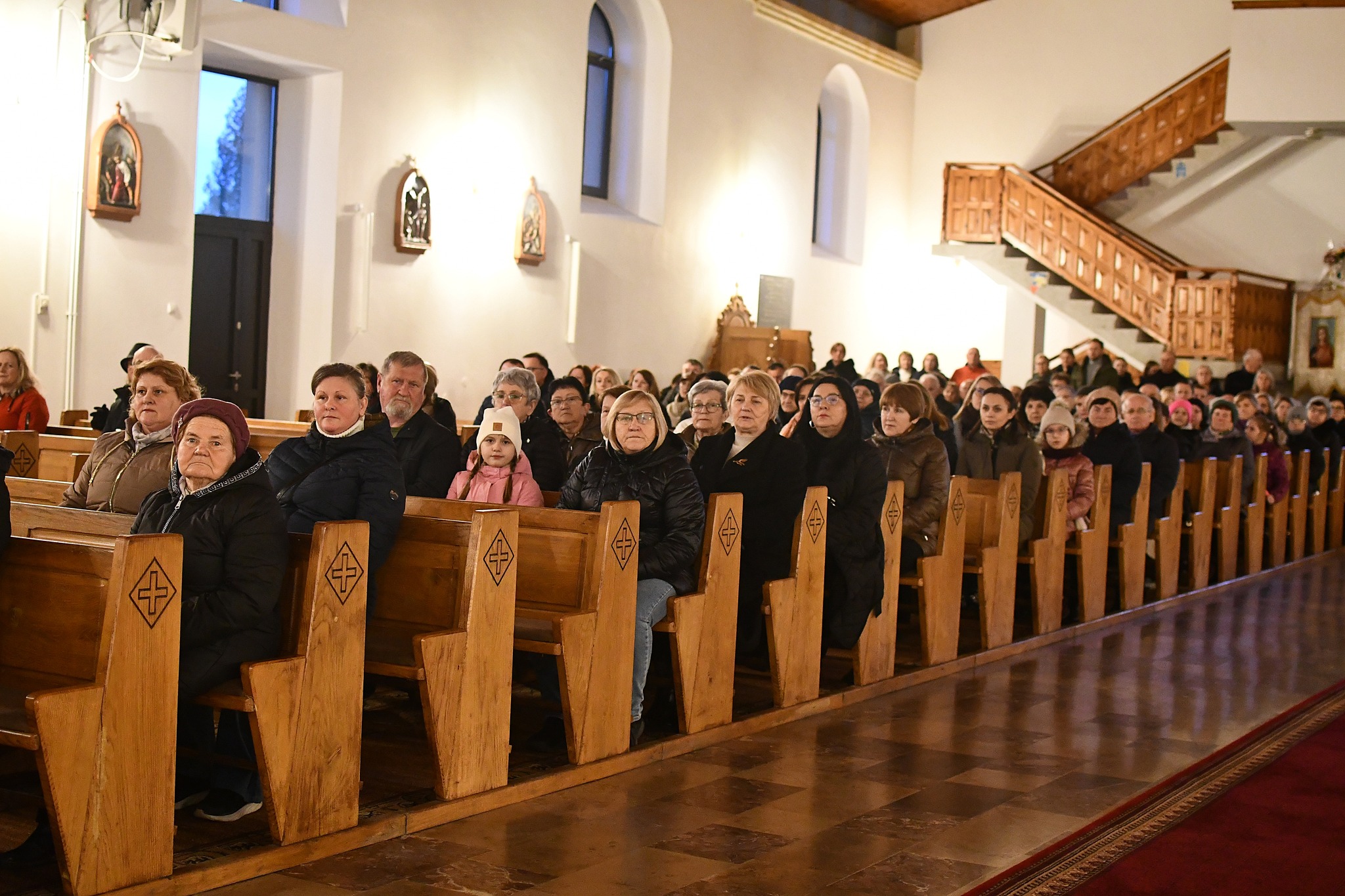 Obraz przedstawiający Misterium Męki Pańskiej w Łukawcu [FOTORELACJA]
