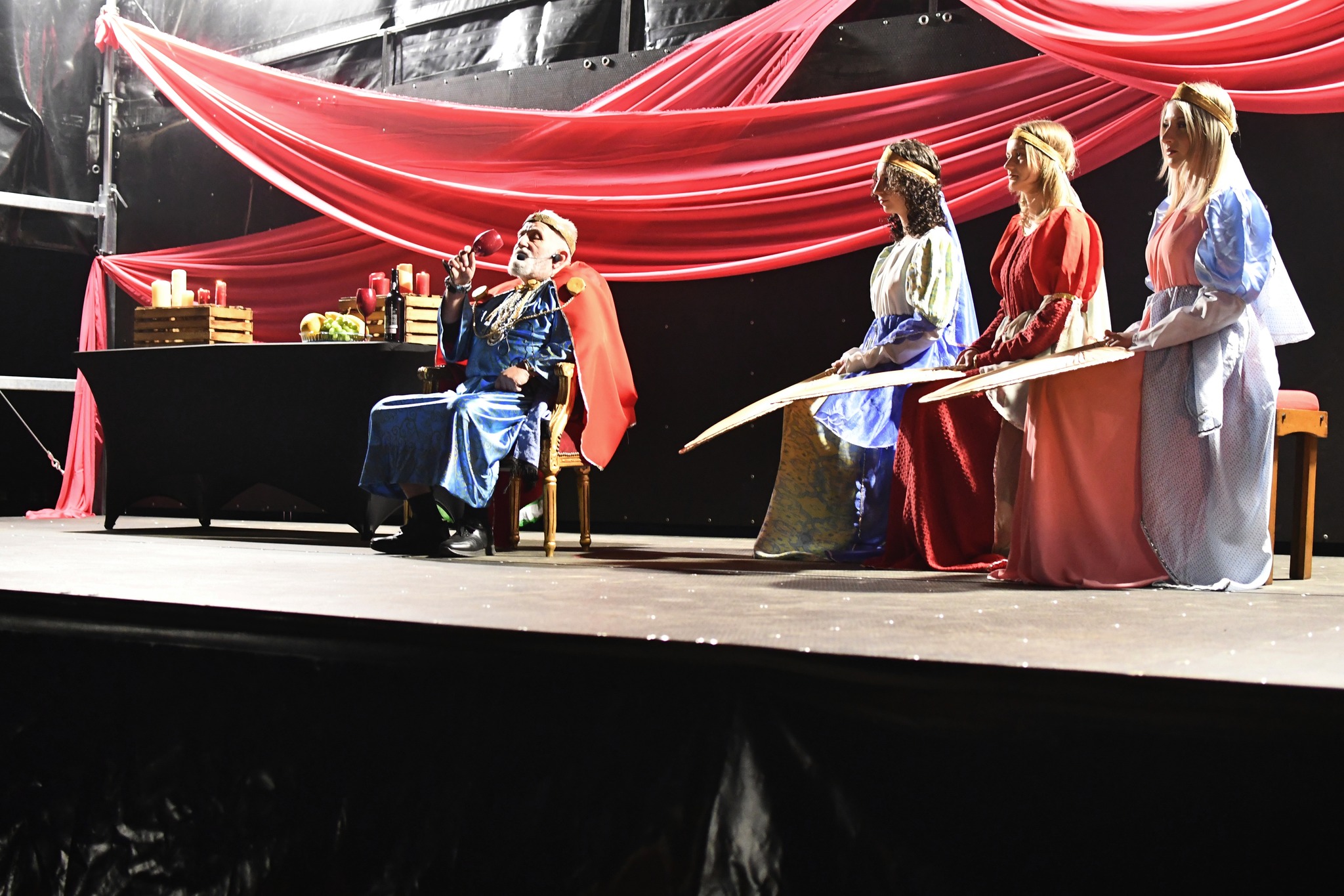 Obraz przedstawiający Misterium Męki Pańskiej w Łukawcu [FOTORELACJA]