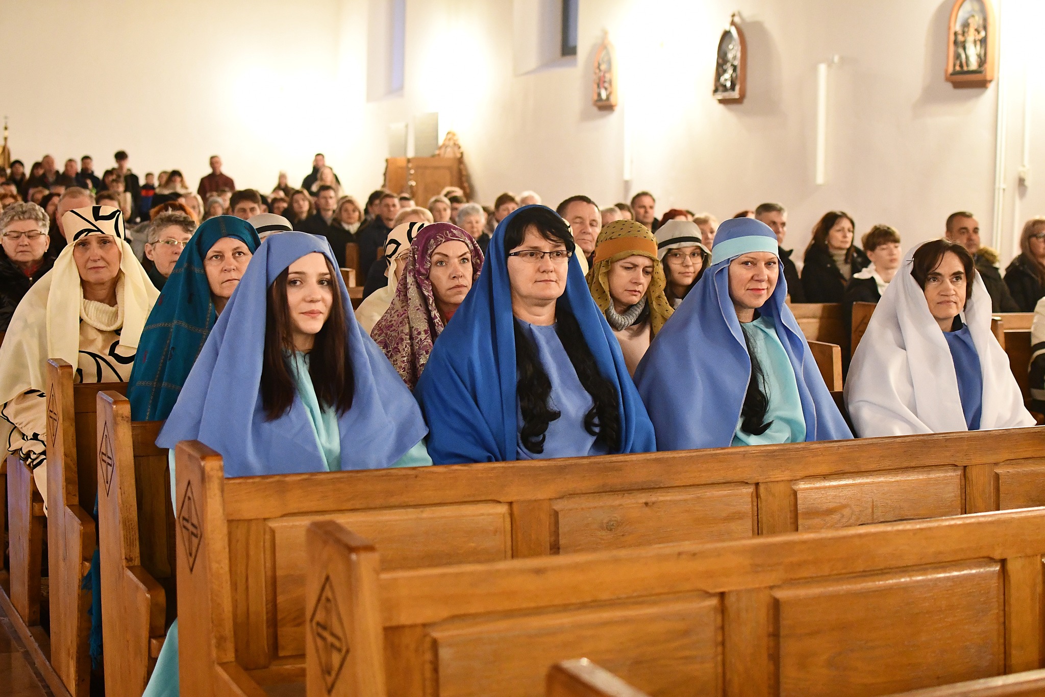 Obraz przedstawiający Misterium Męki Pańskiej w Łukawcu [FOTORELACJA]