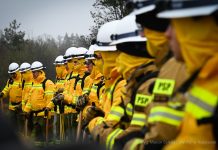 Strażacy z Lubaczowa szkolą się w walce z wielkopowierzchniowymi pożarami