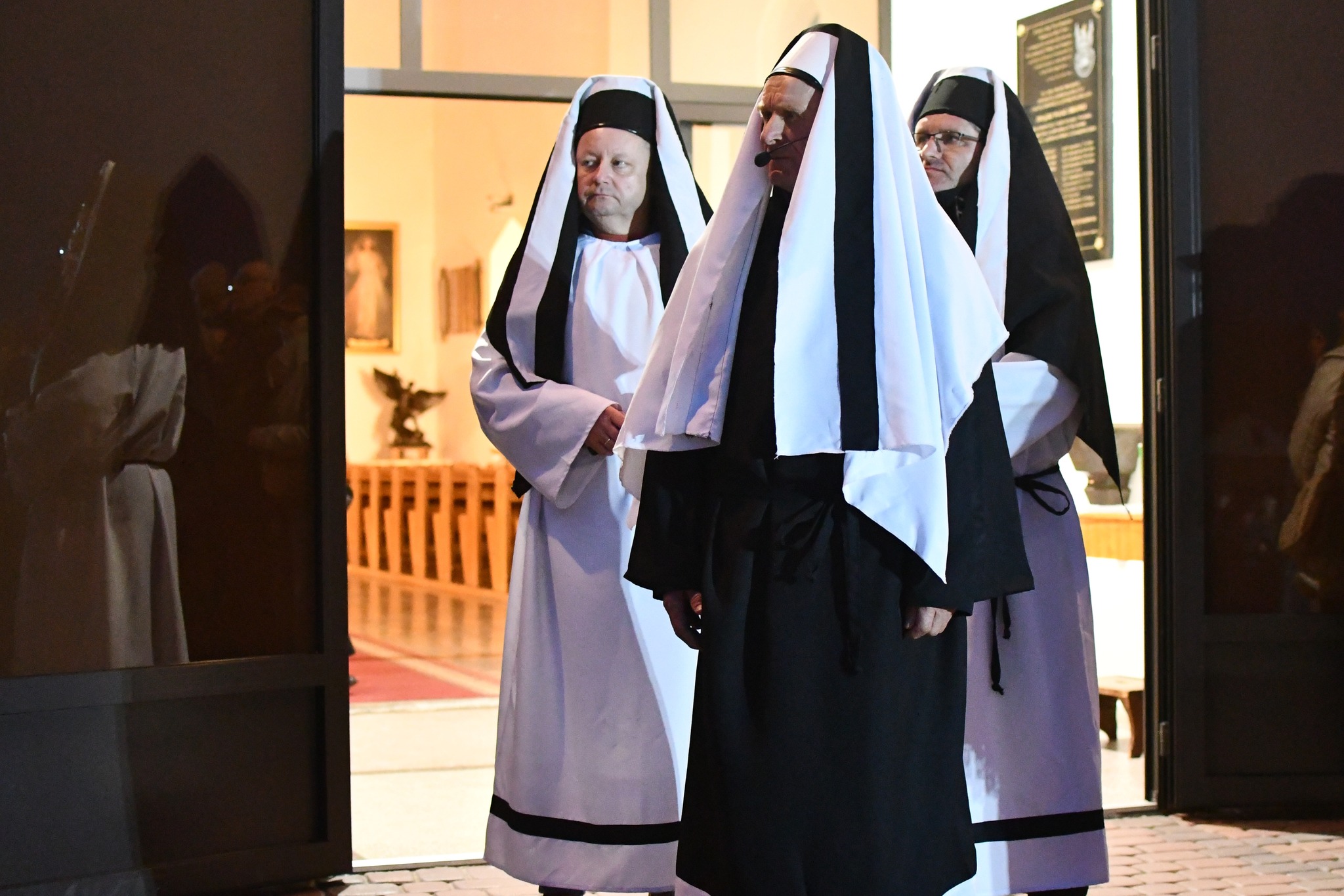 Obraz przedstawiający Misterium Męki Pańskiej w Łukawcu [FOTORELACJA]