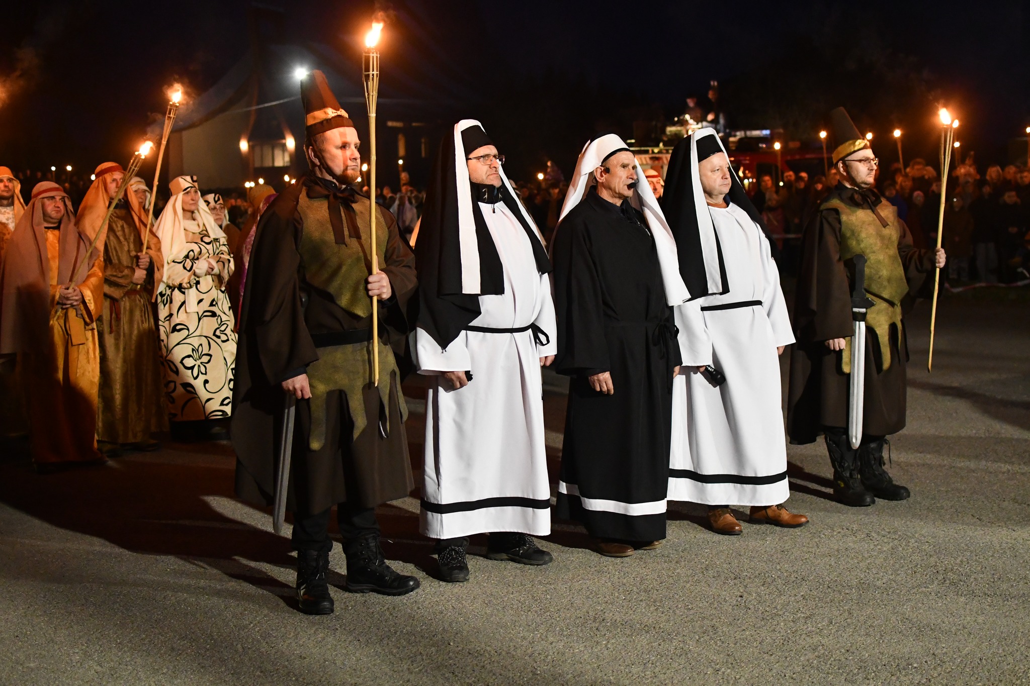 Obraz przedstawiający Misterium Męki Pańskiej w Łukawcu [FOTORELACJA]