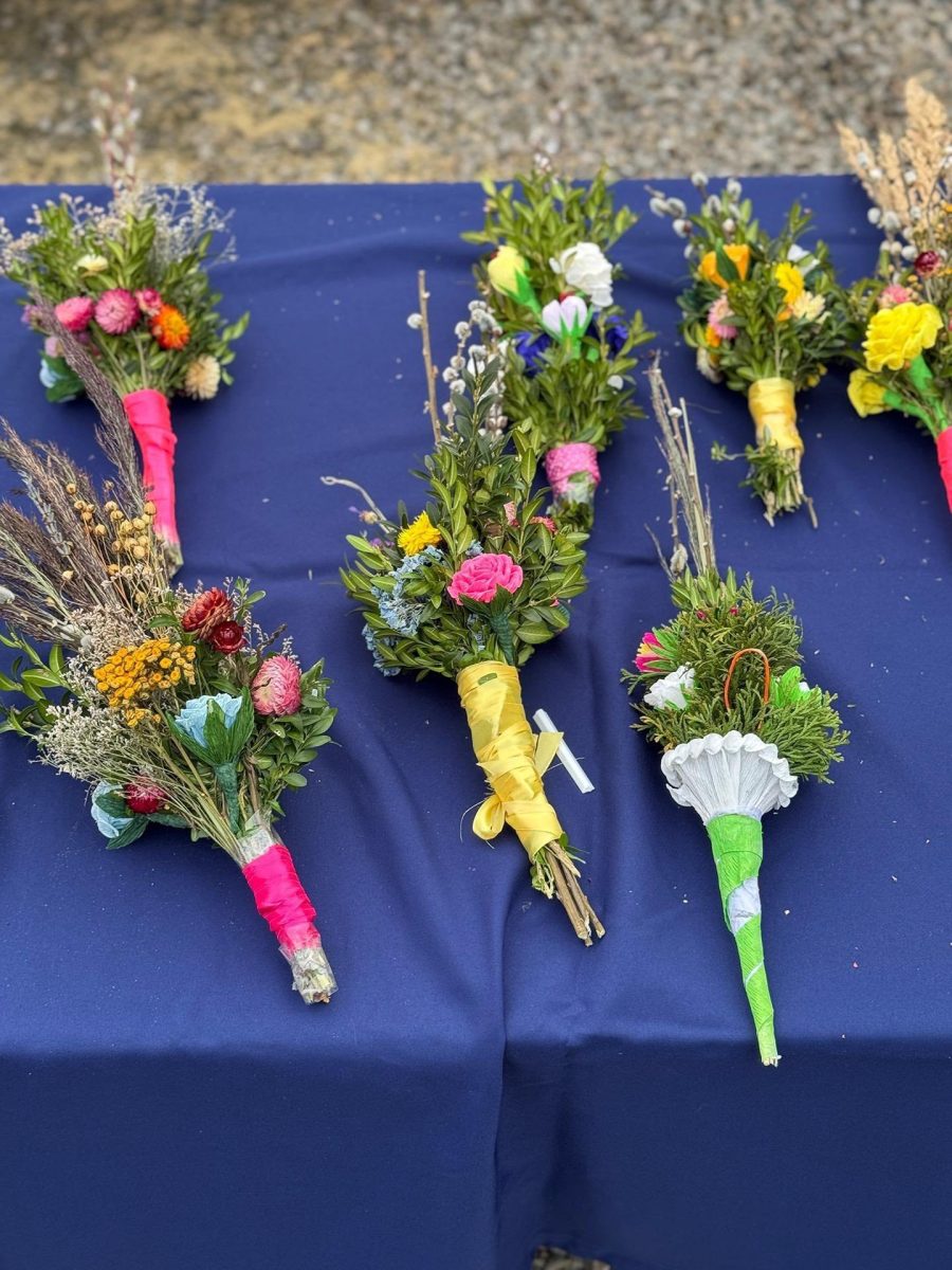 Obraz przedstawiający Wielkanocne pomaganie w Ekomaluchach. Kiermasz dla Michalinki zakończony sukcesem