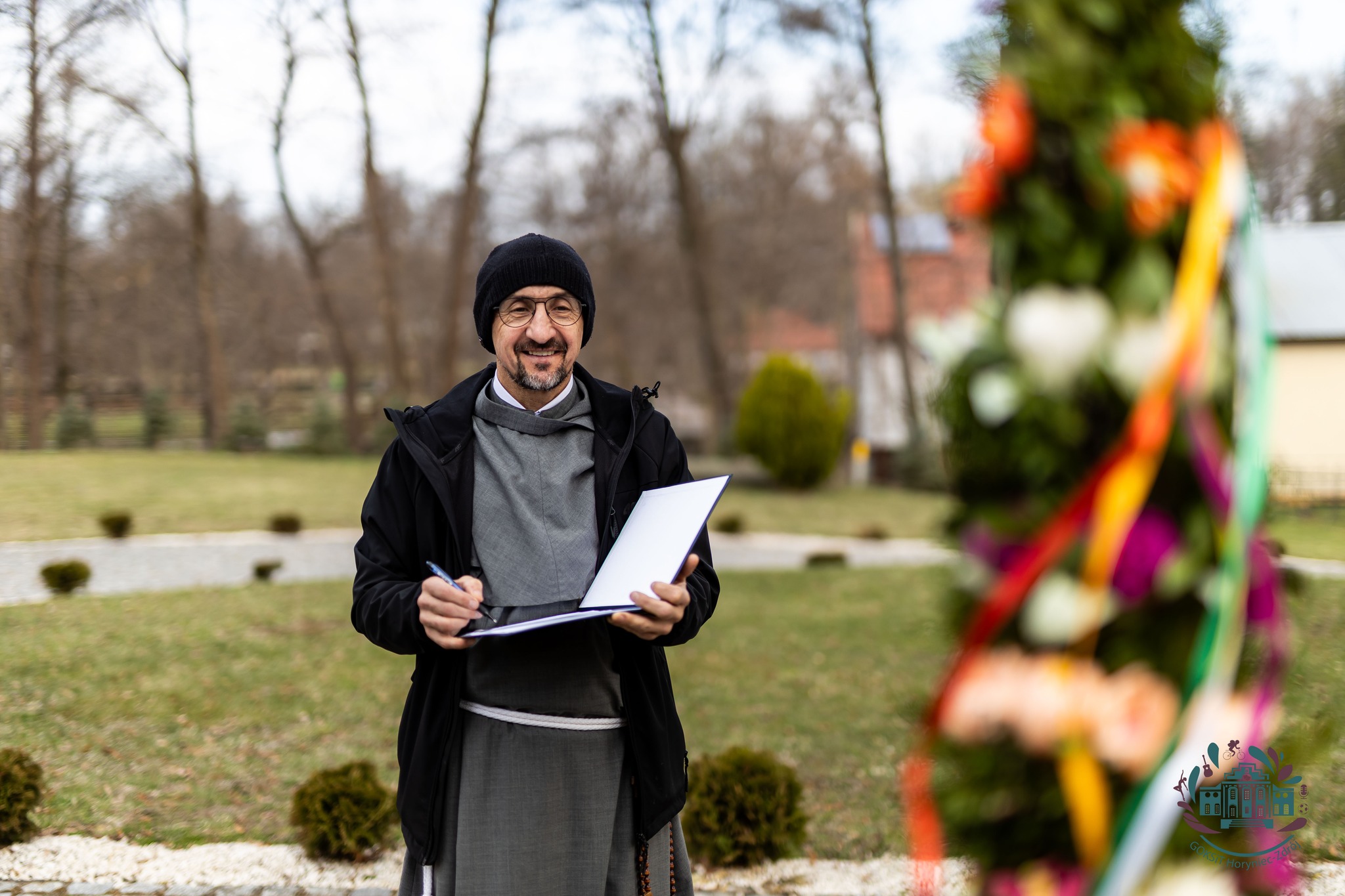 Obraz przedstawiający W Horyńcu-Zdroju wybrano najpiękniejsze palmy wielkanocne