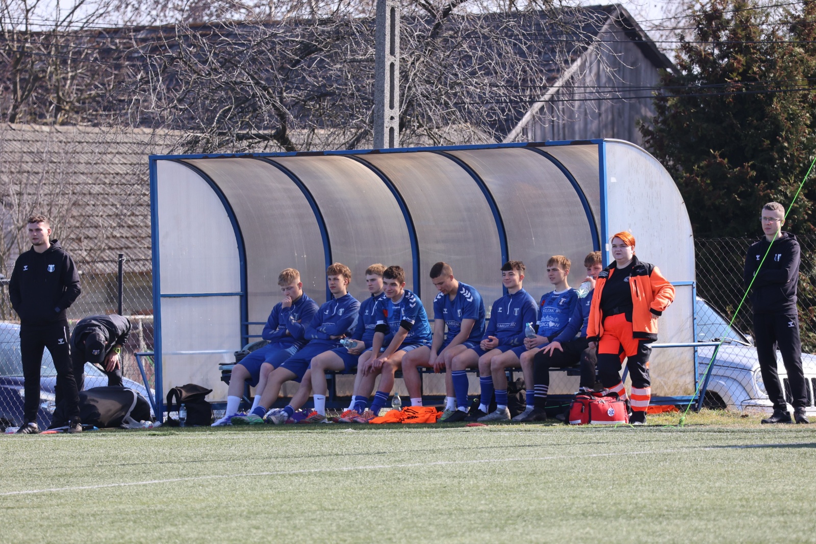 Obraz przedstawiający Klasa okręgowa: Dominacja lidera z Lubaczowa w derbach powiatu [ZDJĘCIA]