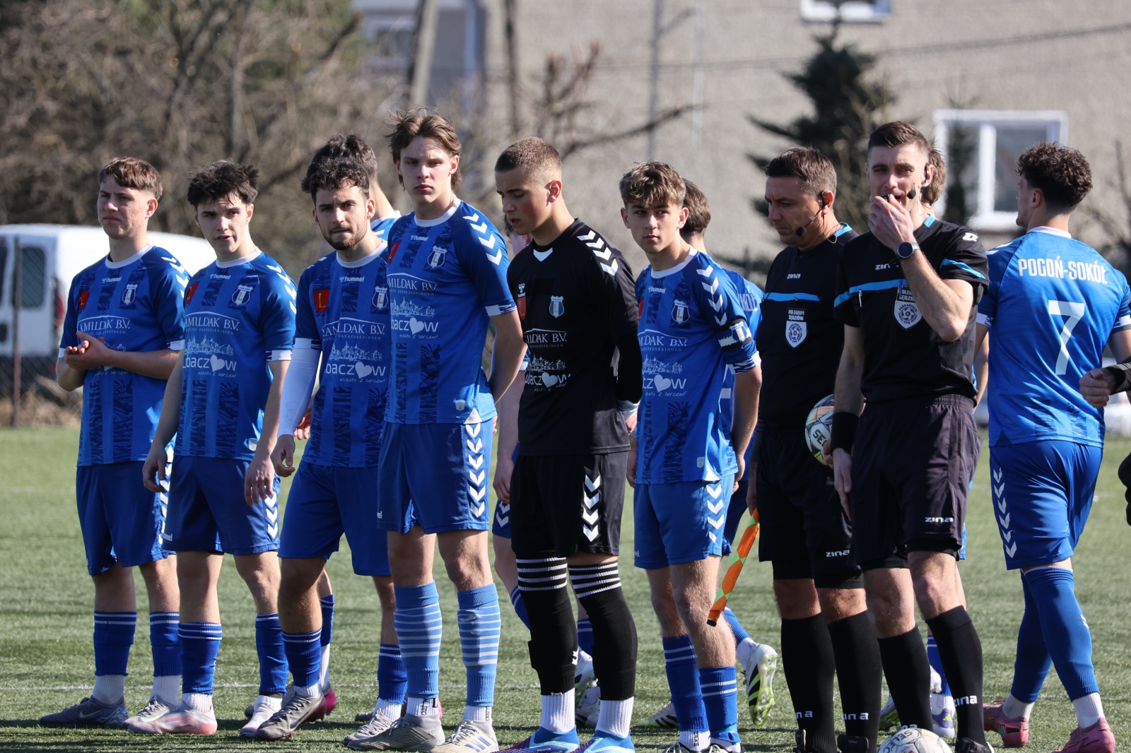 Obraz przedstawiający Klasa okręgowa: Dominacja lidera z Lubaczowa w derbach powiatu [ZDJĘCIA]