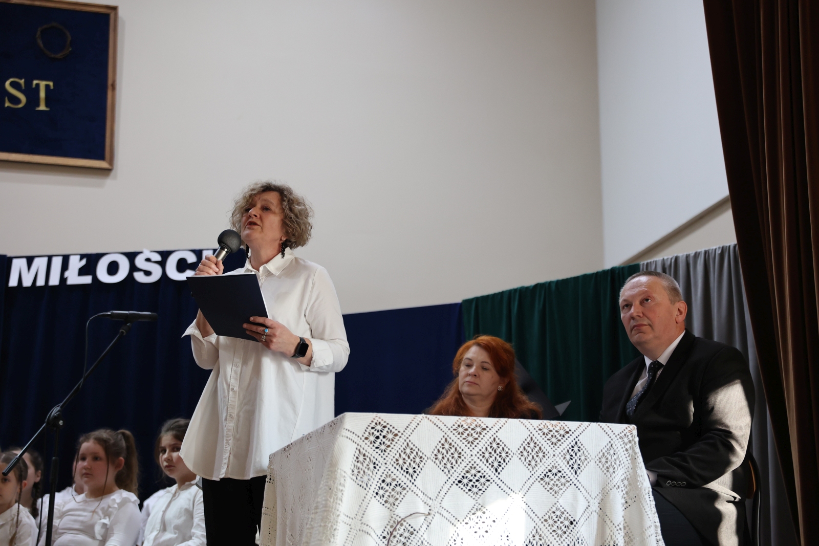 Obraz przedstawiający Zaduma wielkopostna w Krowicy Samej [ZDJĘCIA]