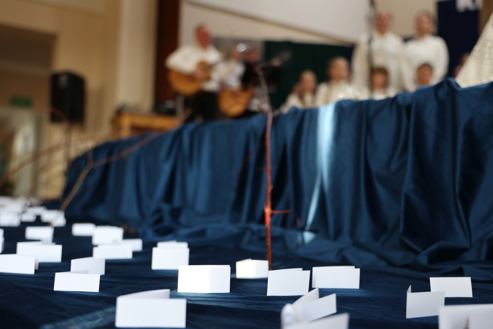 Obraz przedstawiający Zaduma wielkopostna w Krowicy Samej [ZDJĘCIA]