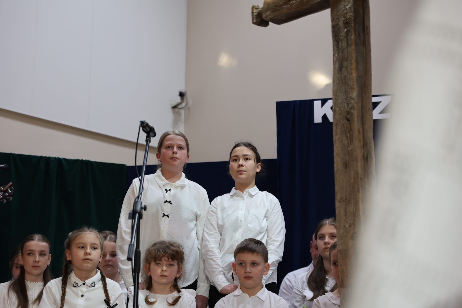 Obraz przedstawiający Zaduma wielkopostna w Krowicy Samej [ZDJĘCIA]